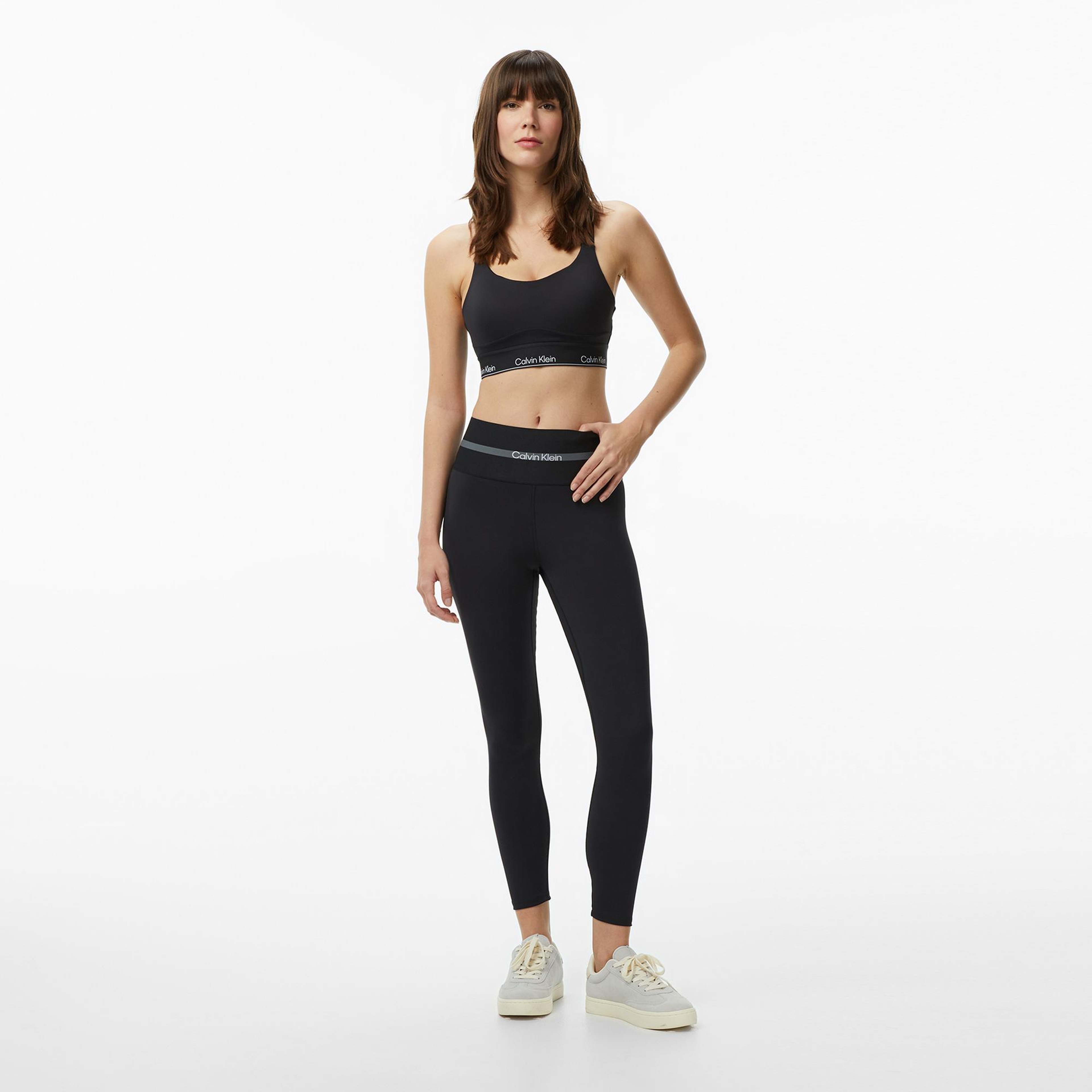 Calvin Klein Modern Sport High Support Kadın Siyah Spor Sütyeni