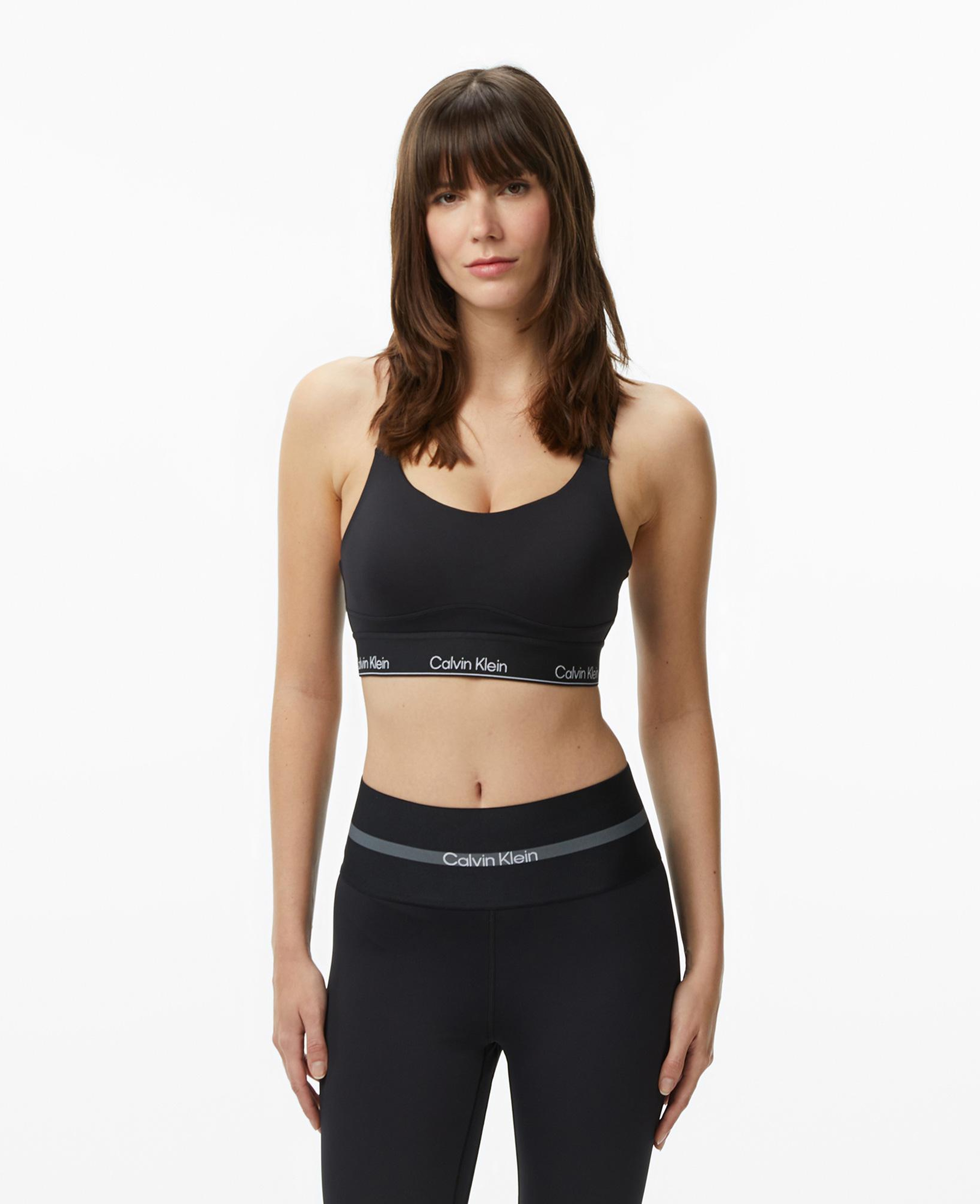 Calvin Klein Modern Sport High Support Kadın Siyah Spor Sütyeni