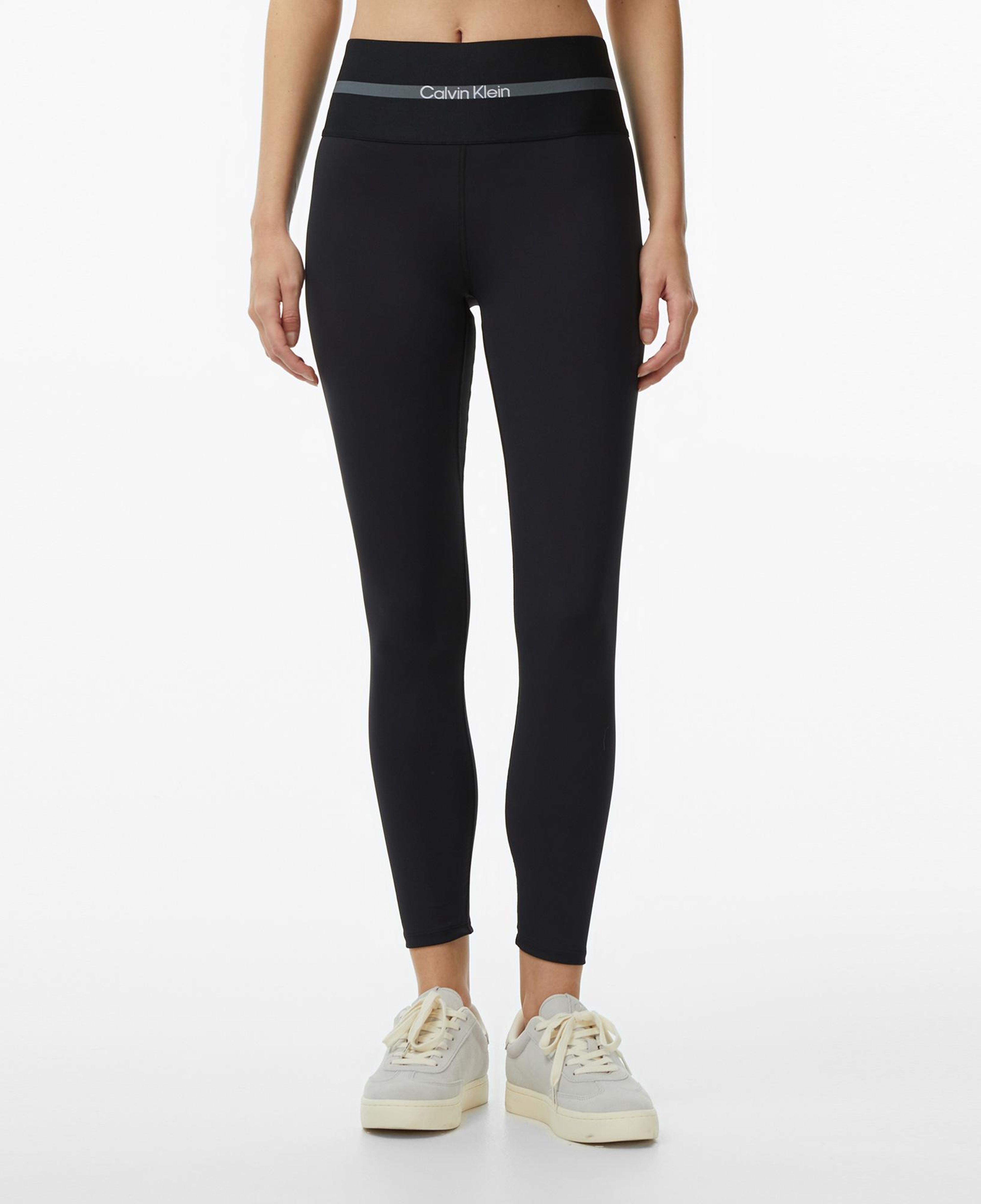 Calvin Klein Icon Sport Wide Kadın Siyah Tayt