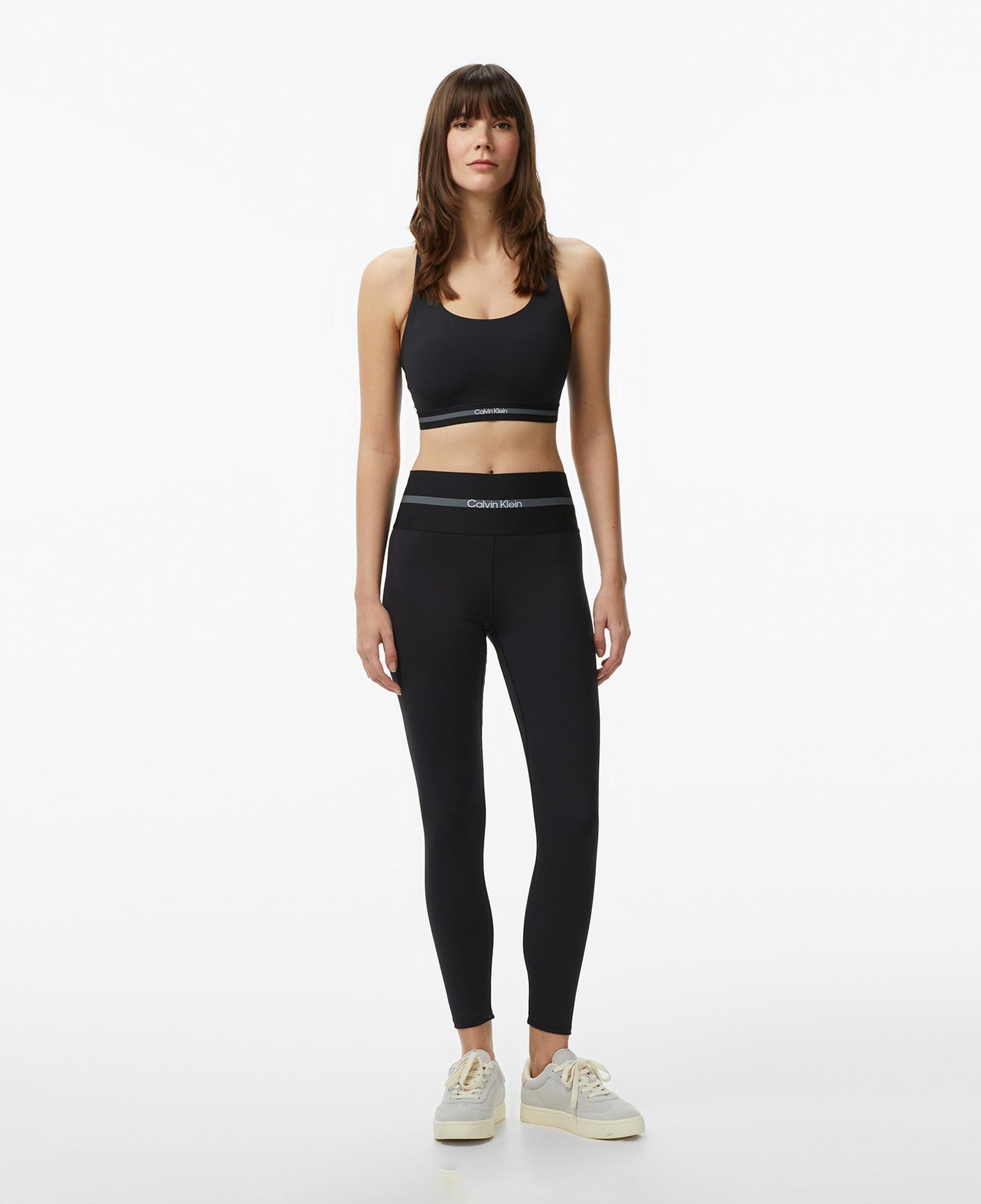 Calvin Klein Icon Sport Wide Kadın Siyah Tayt