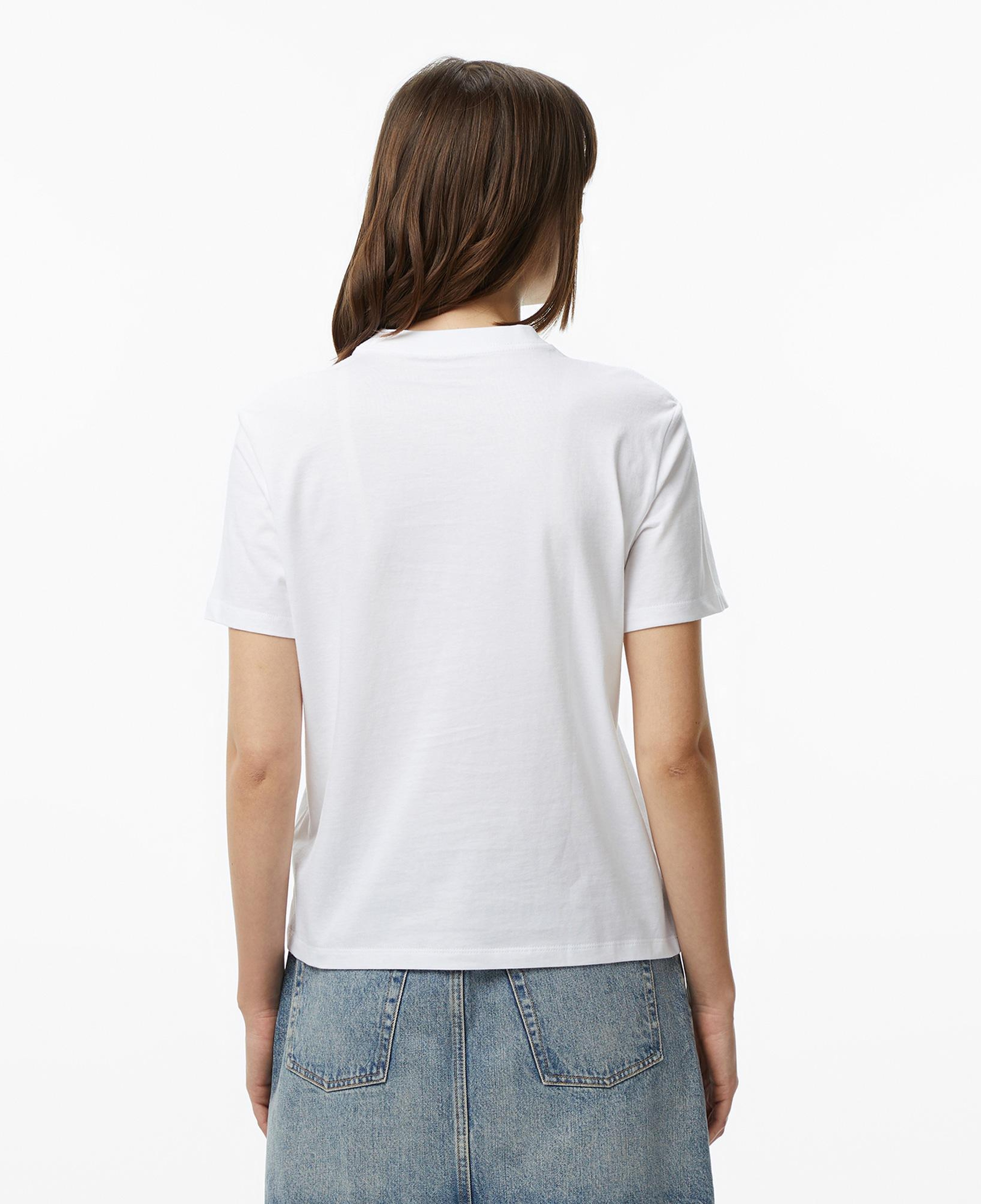 Calvin Klein Multi Logo Classic Kadın Beyaz T-Shirt