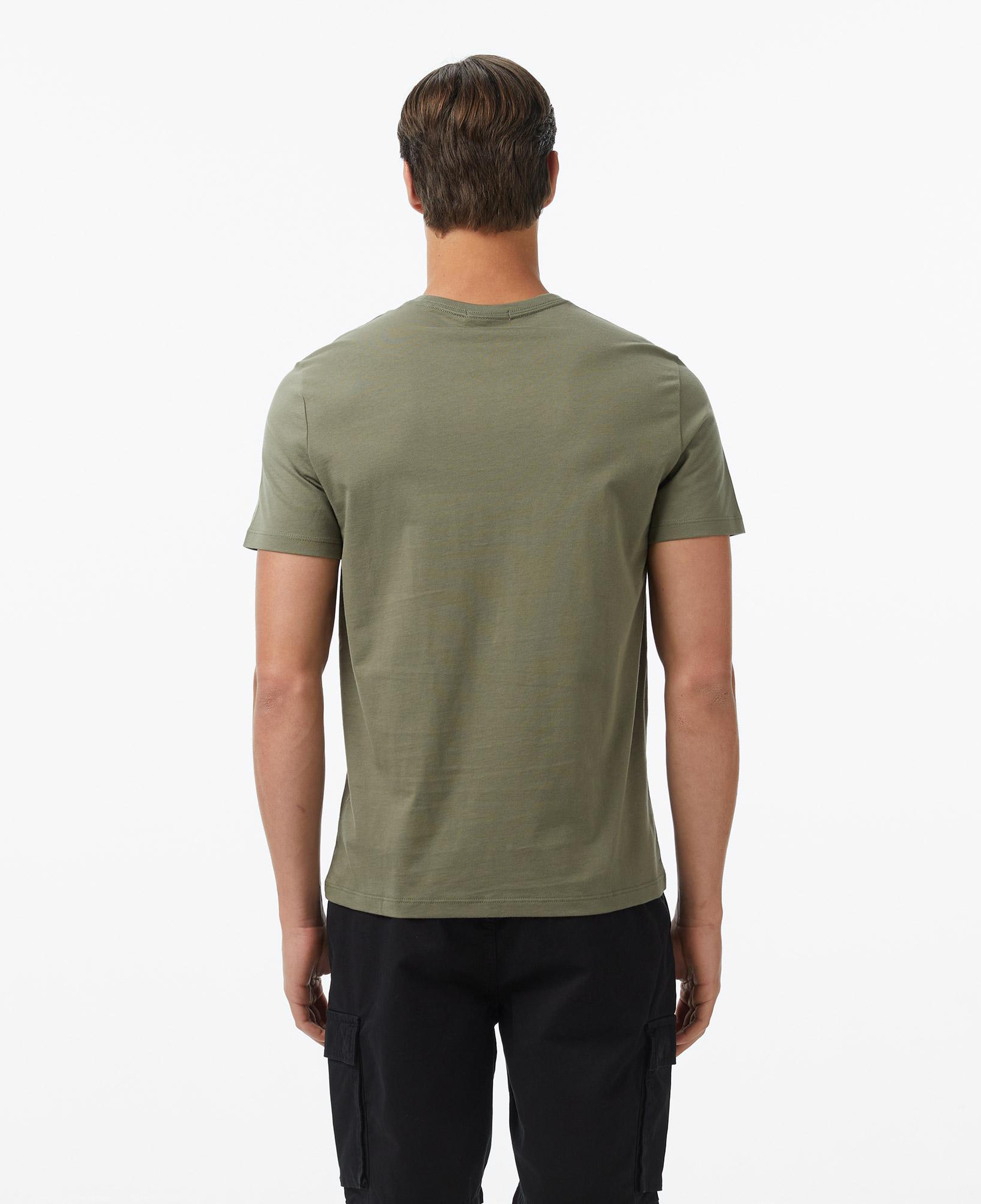 Calvin Klein 30S Jersey Classic Micro Mono Erkek Haki T-Shirt