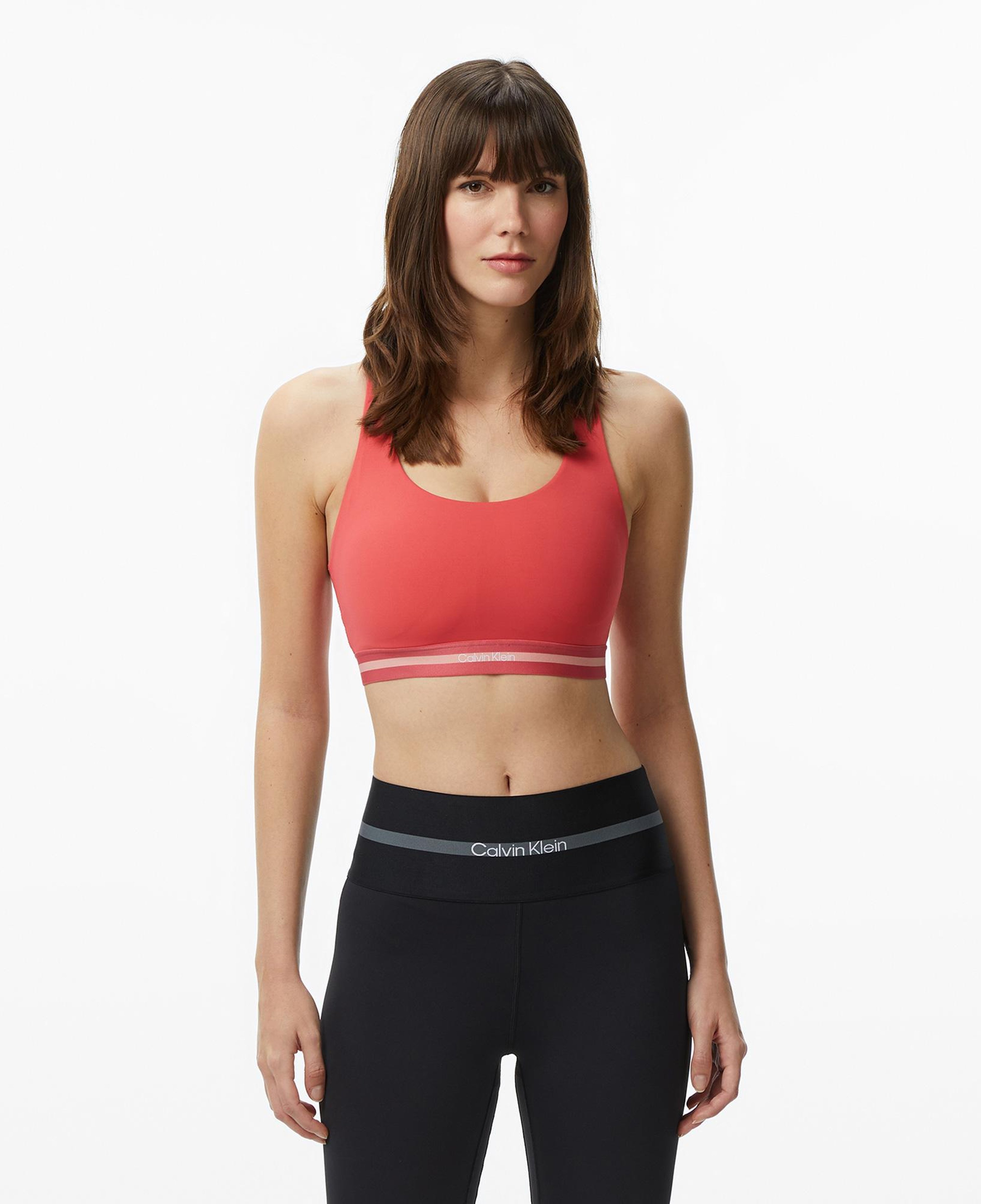 Calvin Klein Icon Sport Medium Support Kadın Kırmızı Bra