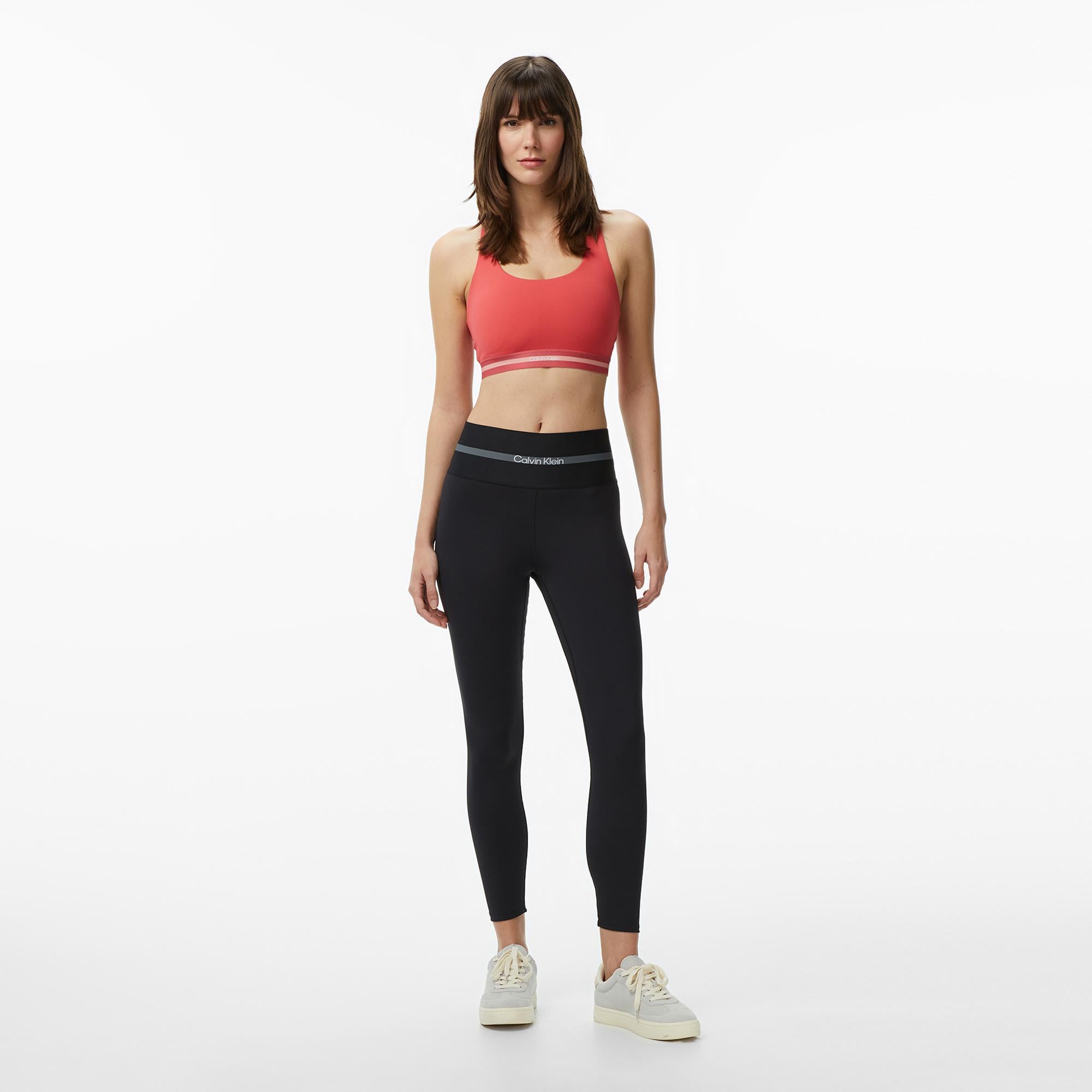 Calvin Klein Icon Sport Medium Support Kadın Kırmızı Bra