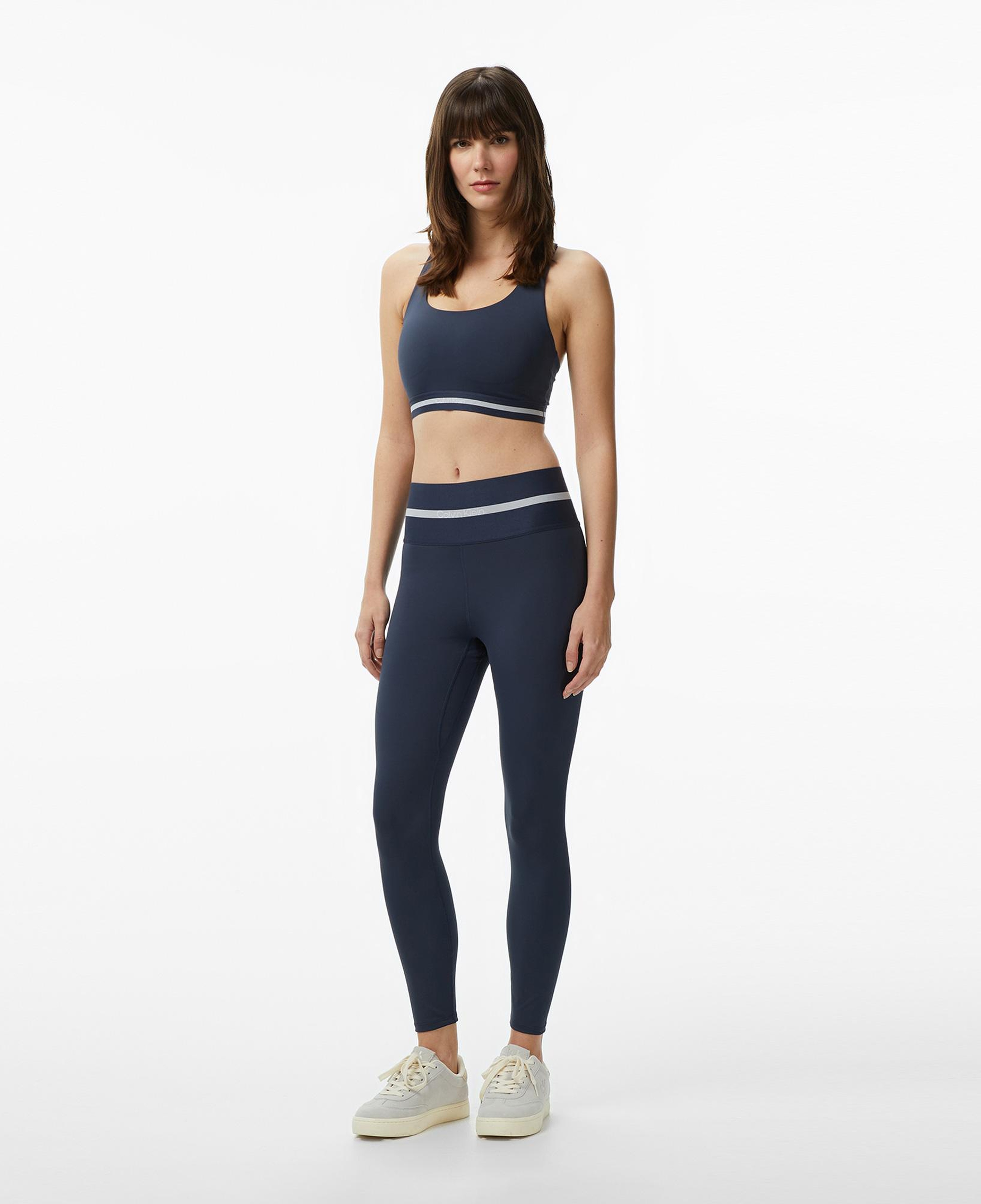 Calvin Klein Icon Sport Medium Support Kadın Mavi Bra