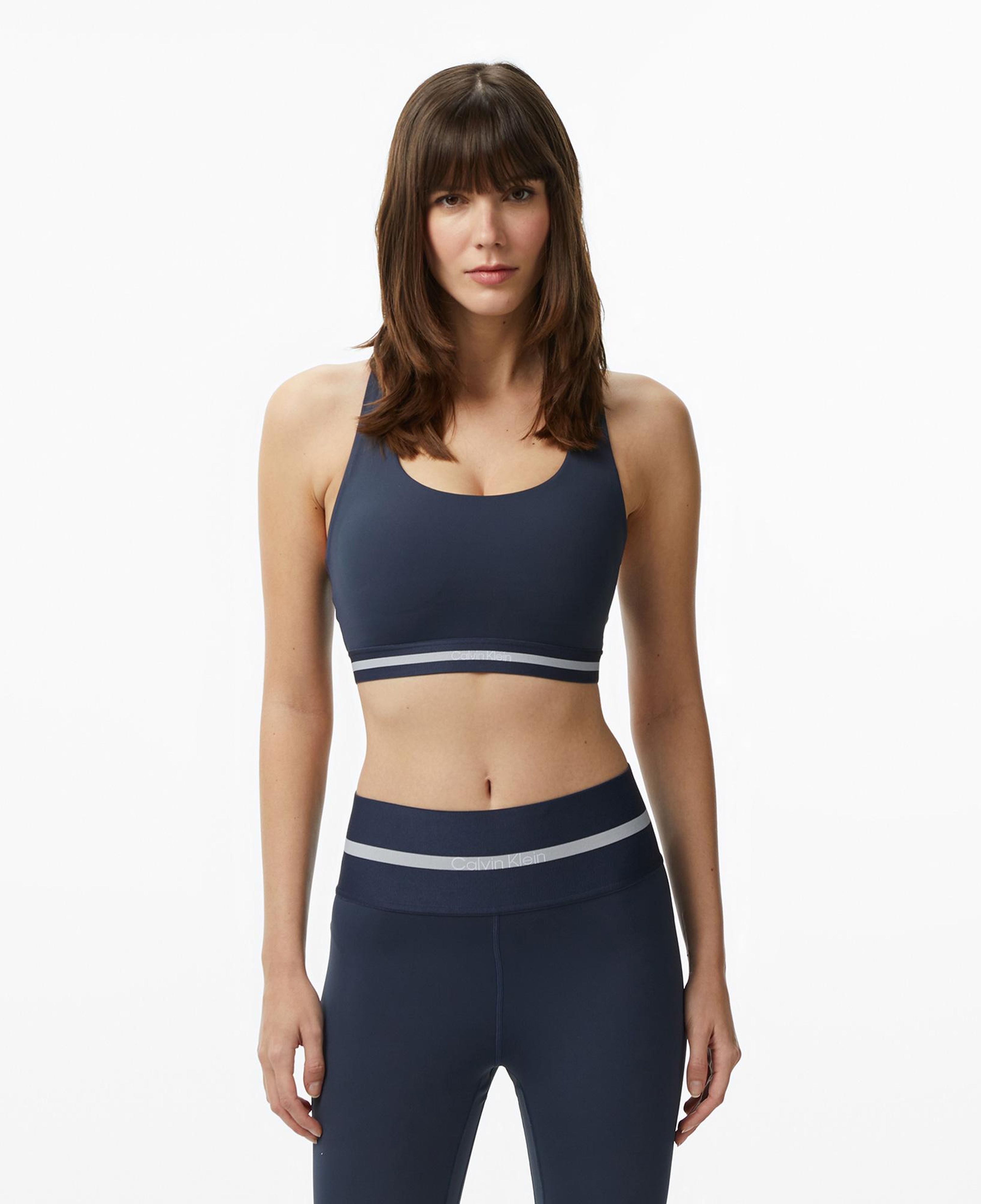 Calvin Klein Icon Sport Medium Support Kadın Mavi Bra