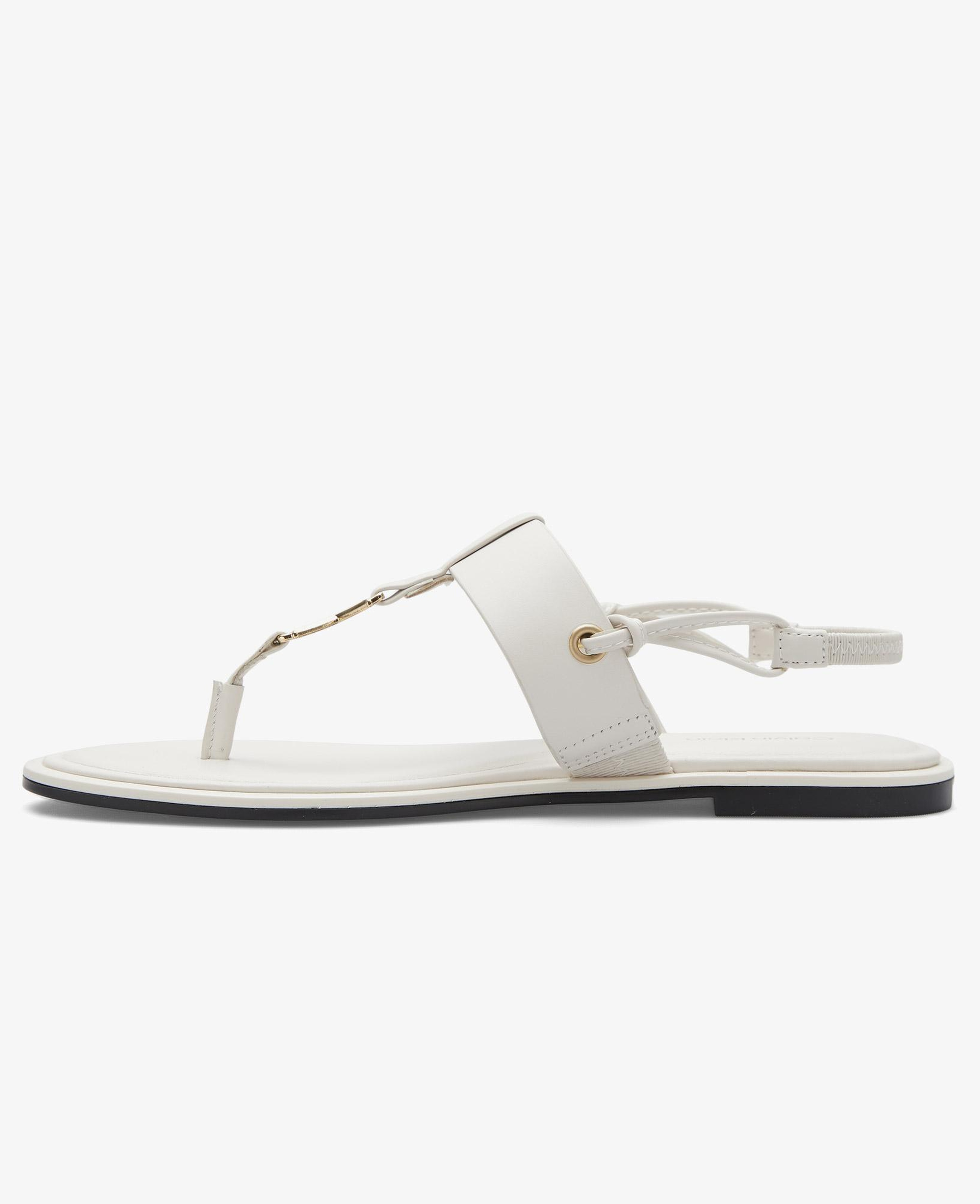 Calvin Klein Round Flat Kadın Gri Sandalet