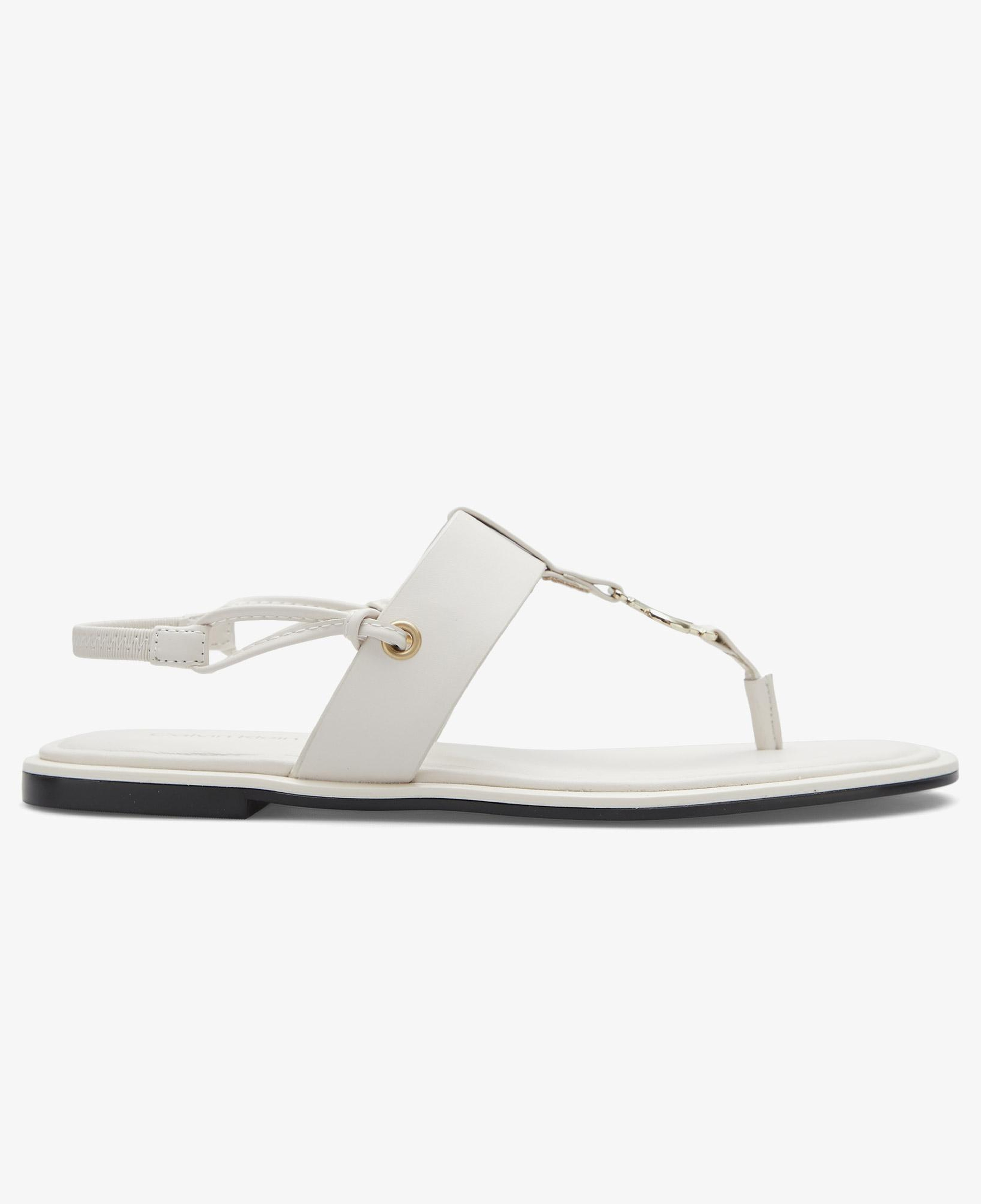 Calvin Klein Round Flat Kadın Gri Sandalet