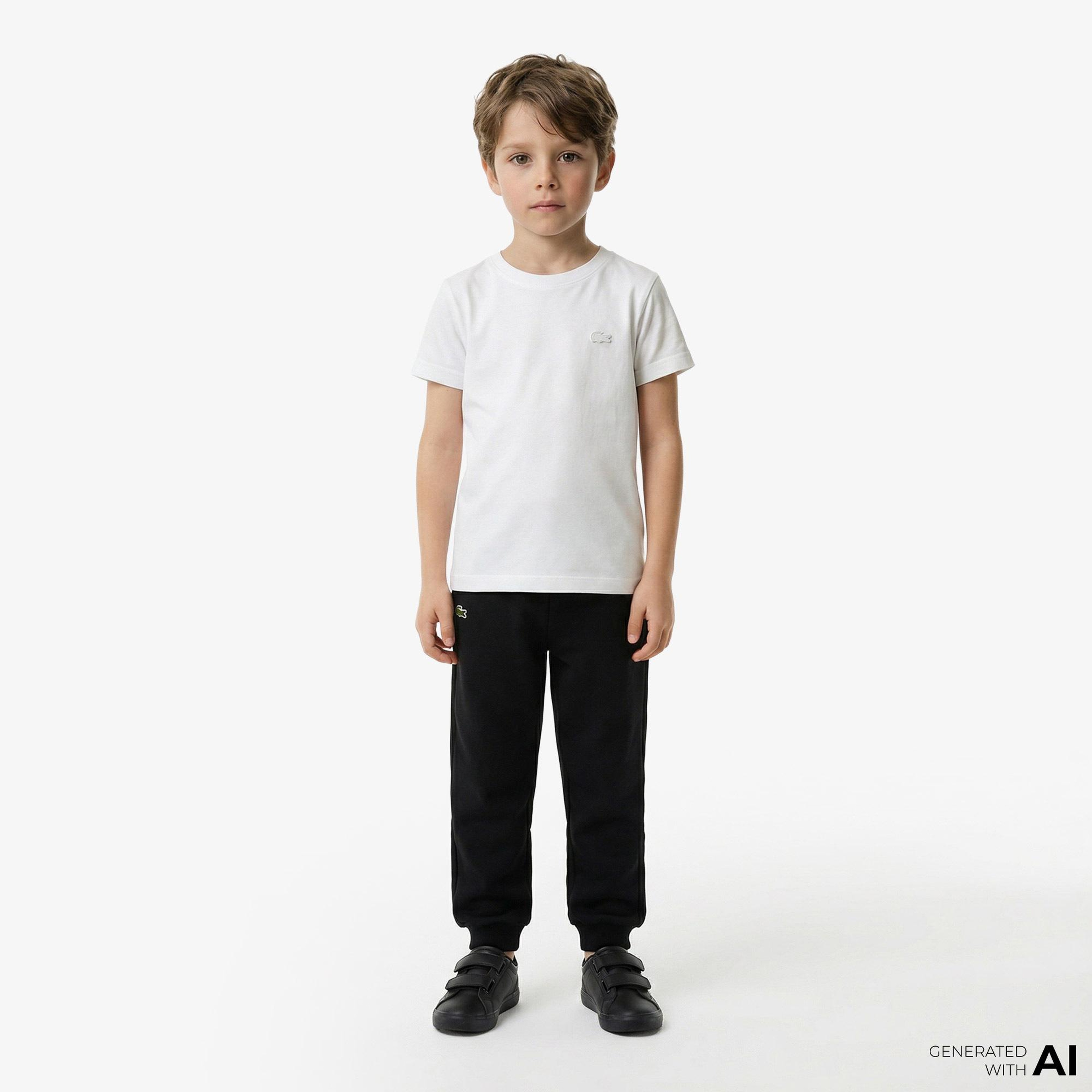 Lacoste Erkek Çocuk Beyaz T-shirt