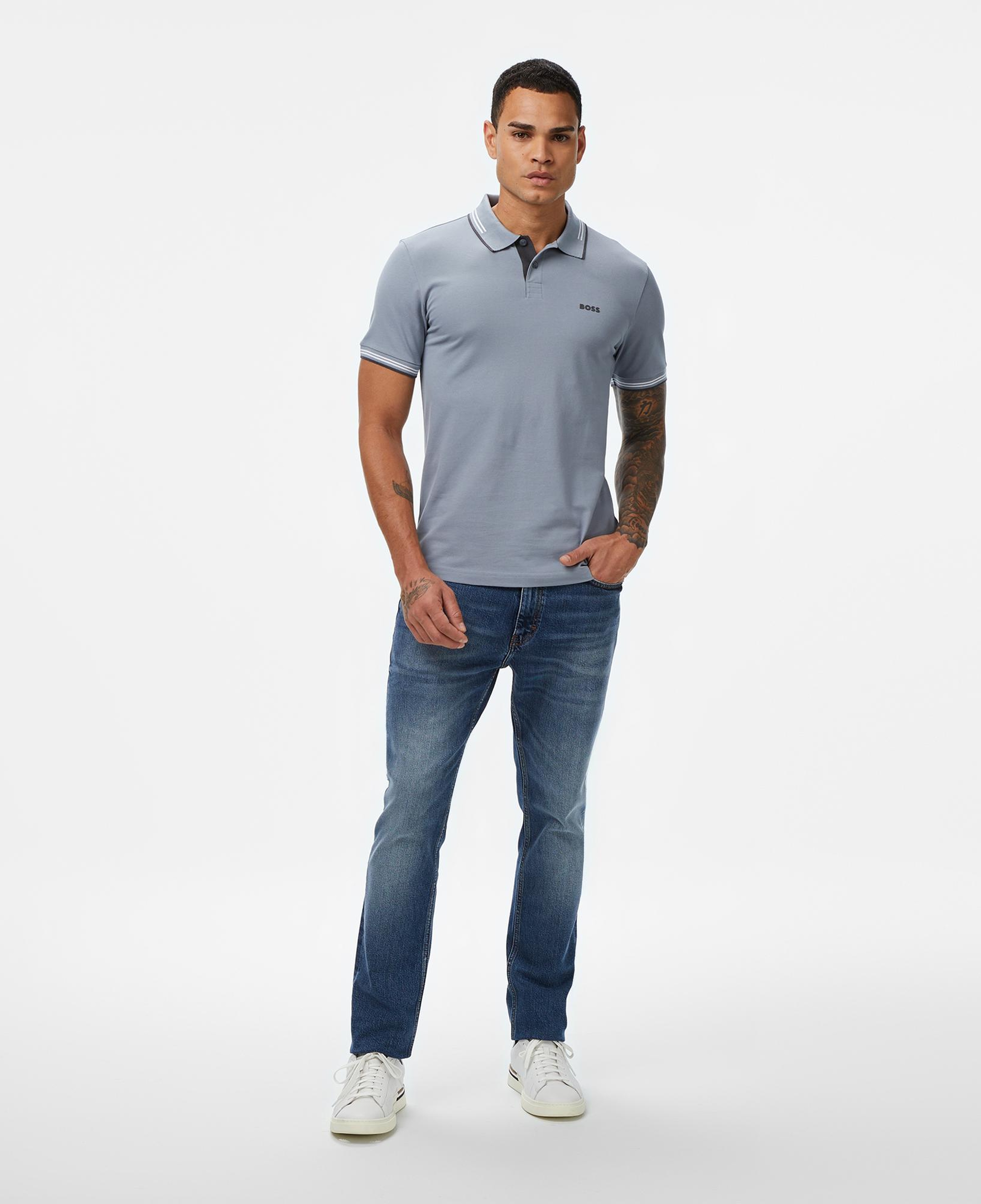 Boss Paul Erkek Koyu Gri Polo