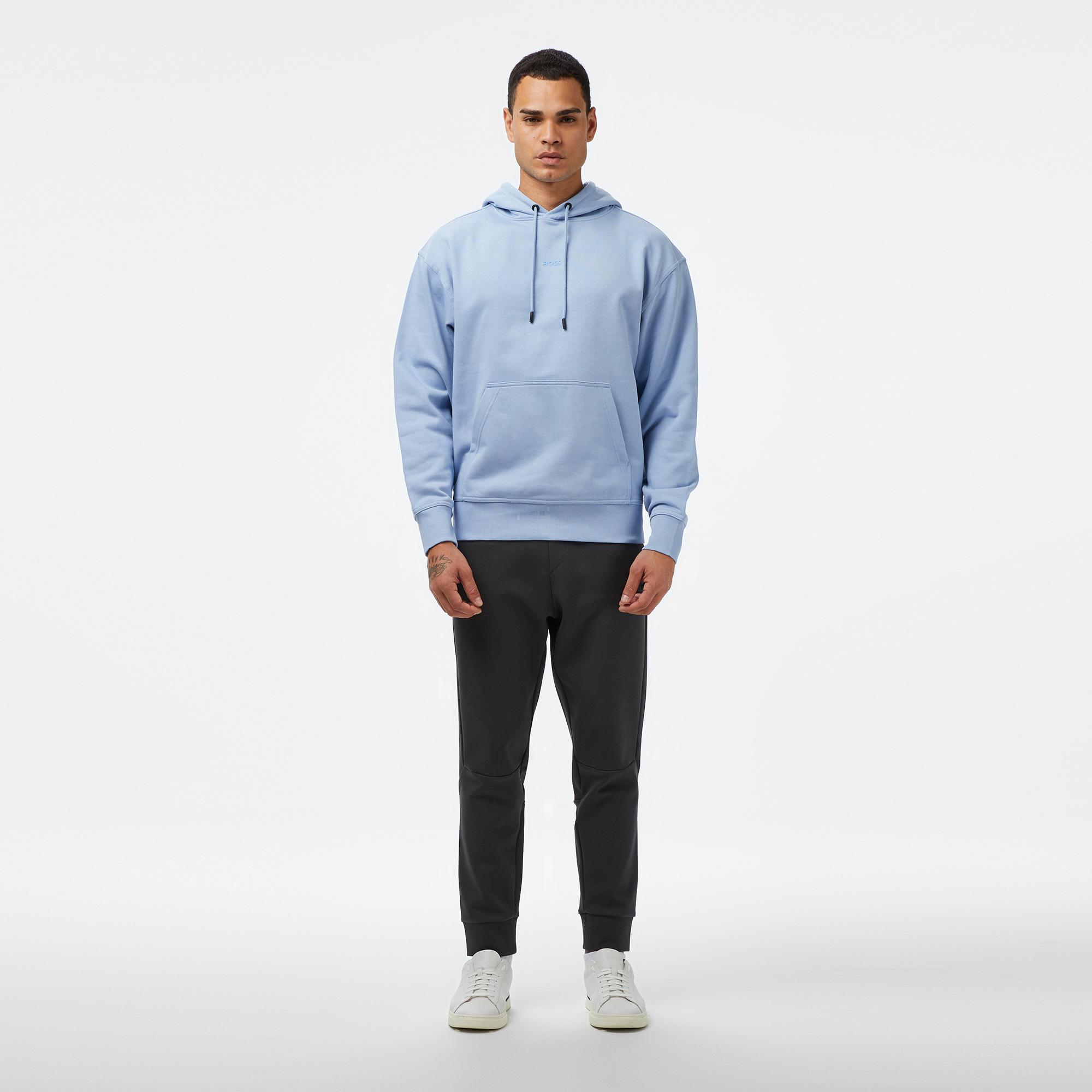 Boss Erkek Açık Mavi Sweatshirt