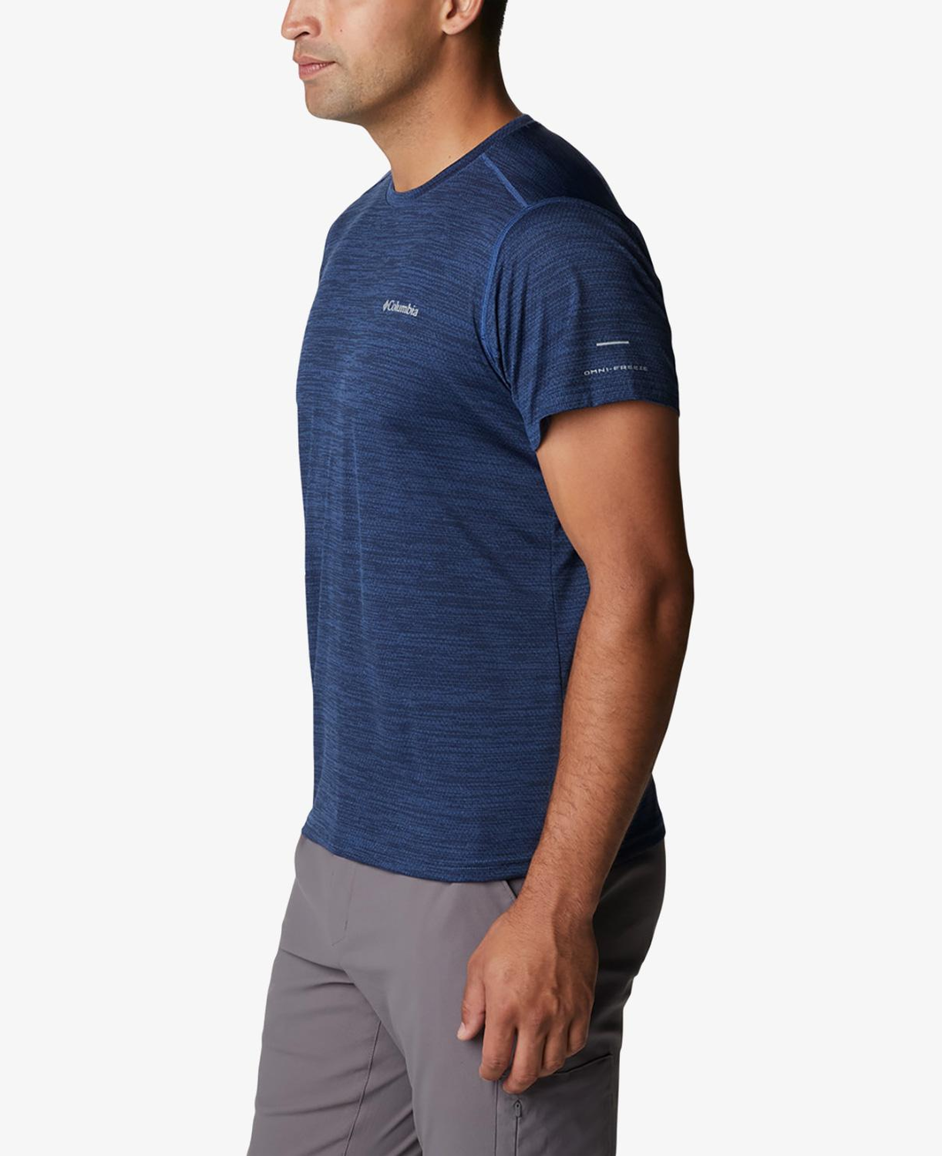 Columbia Alpine Chill Erkek Lacivert Günlük T-Shirt
