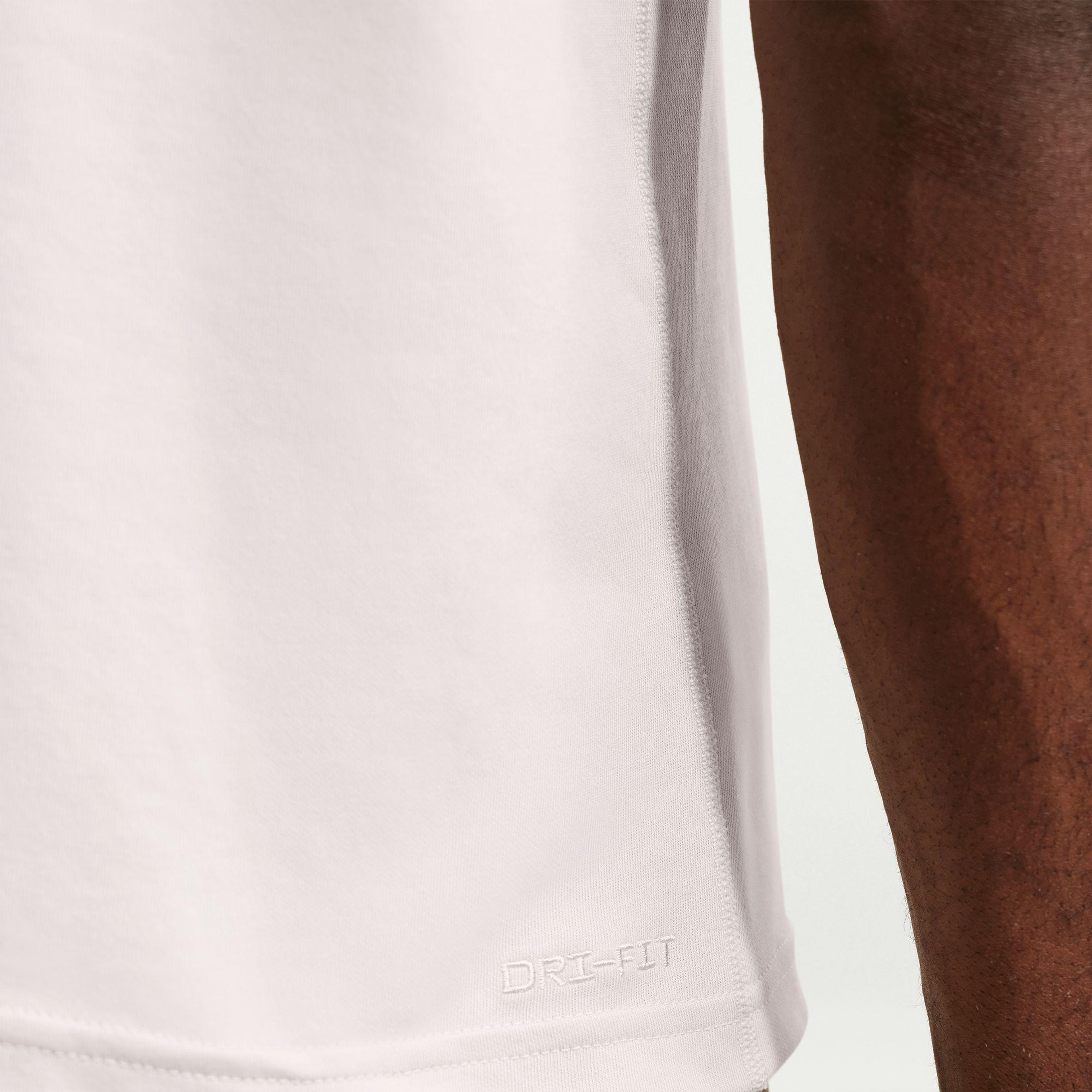 Nike Dri-Fit Primary Erkek Beyaz T-Shirt