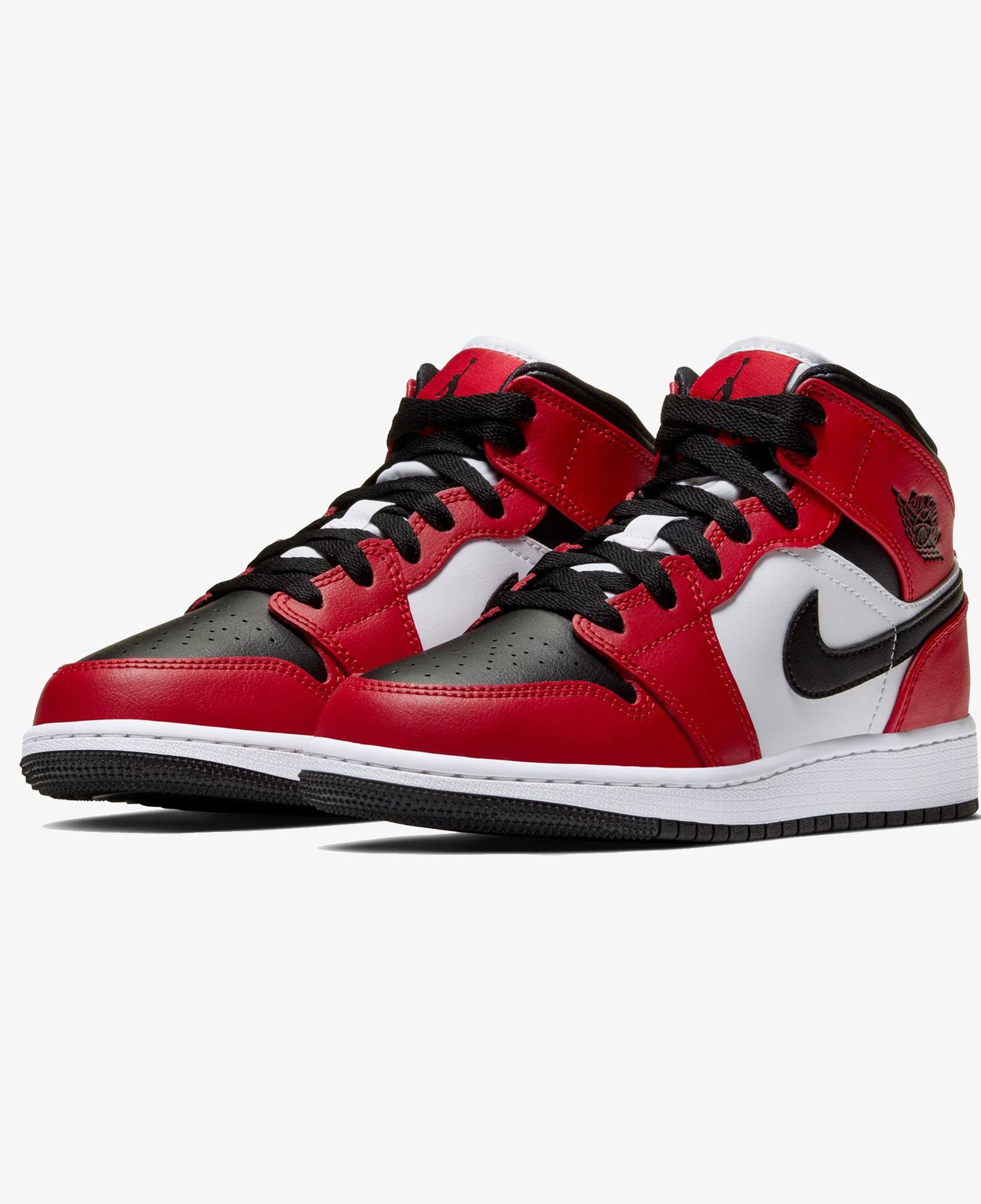 Jordan Air 1 Mid Kırmızı Spor Ayakkabı