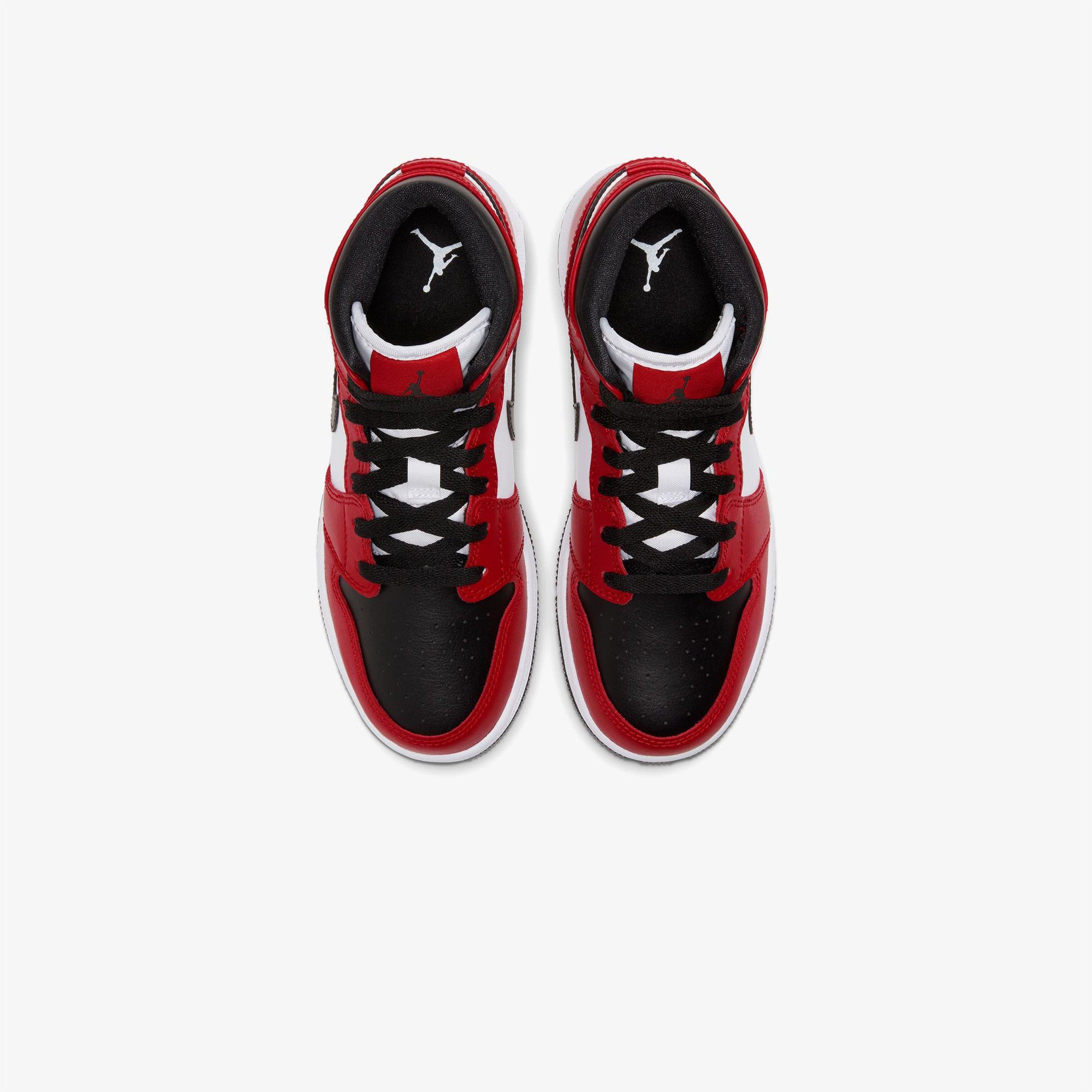 Jordan Air 1 Mid Kırmızı Spor Ayakkabı