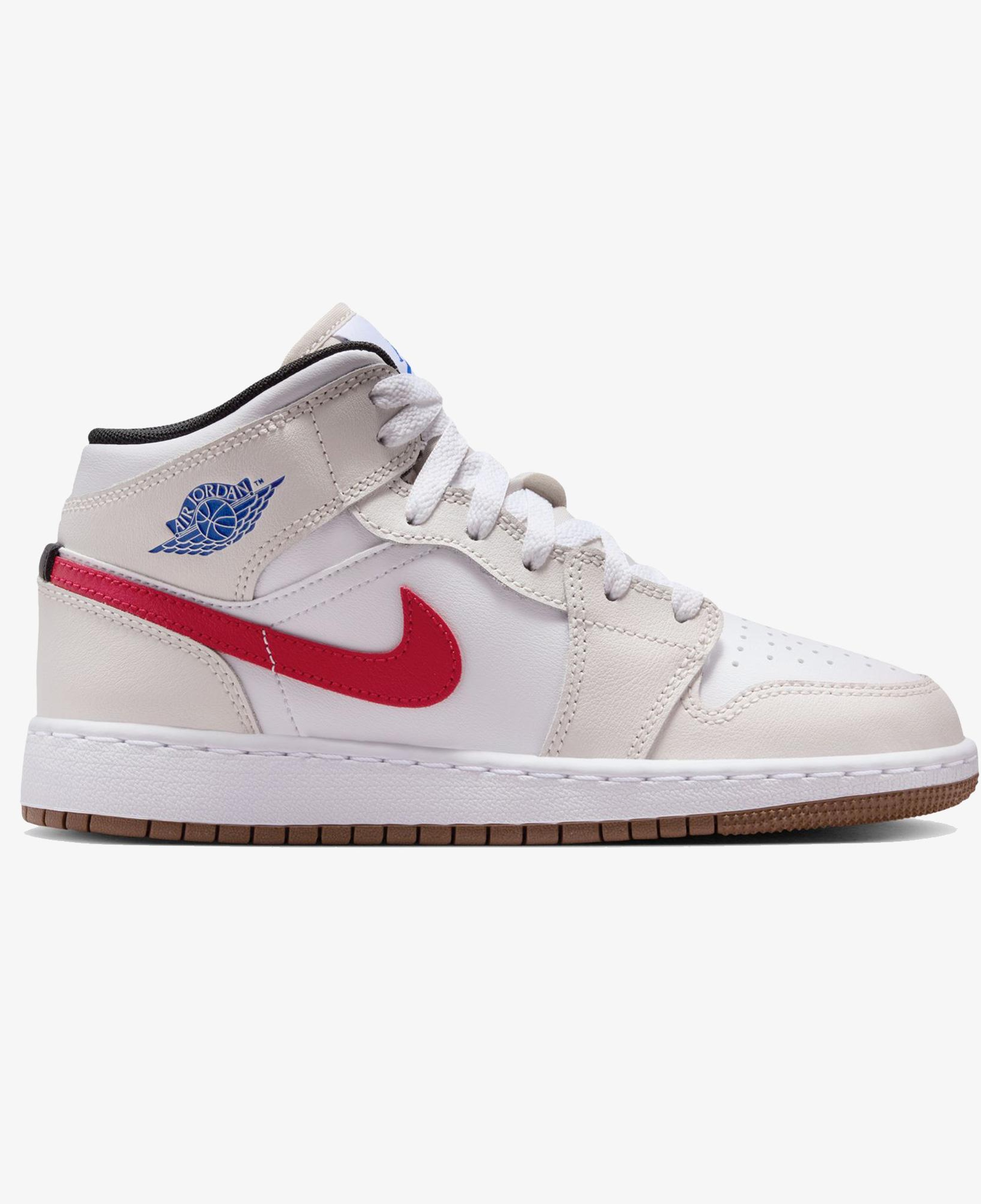 Jordan Air 1 Mid Beyaz Spor Ayakkabı