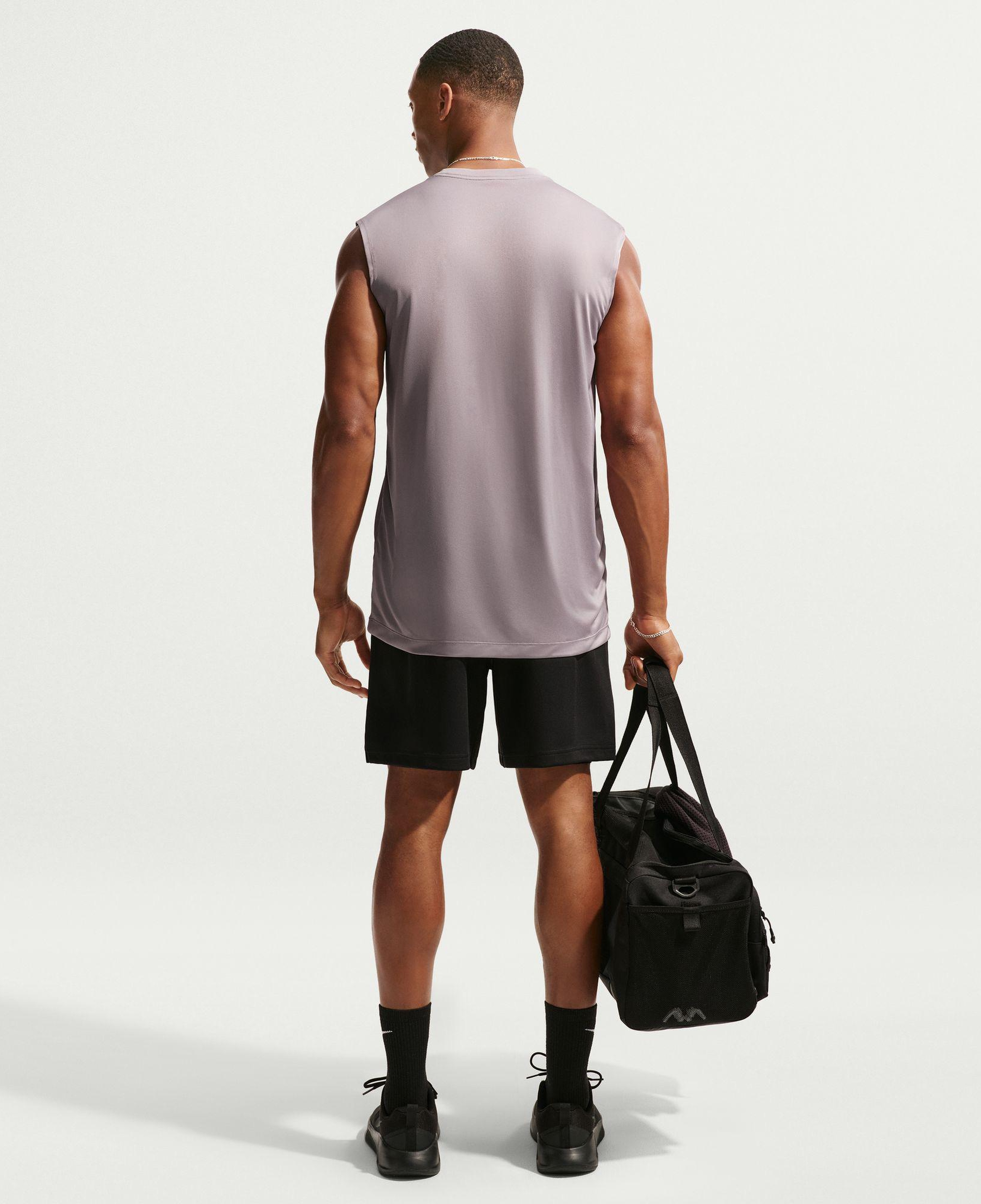 Nike Dri-Fit Legend Erkek Pembe Kolsuz T-Shirt