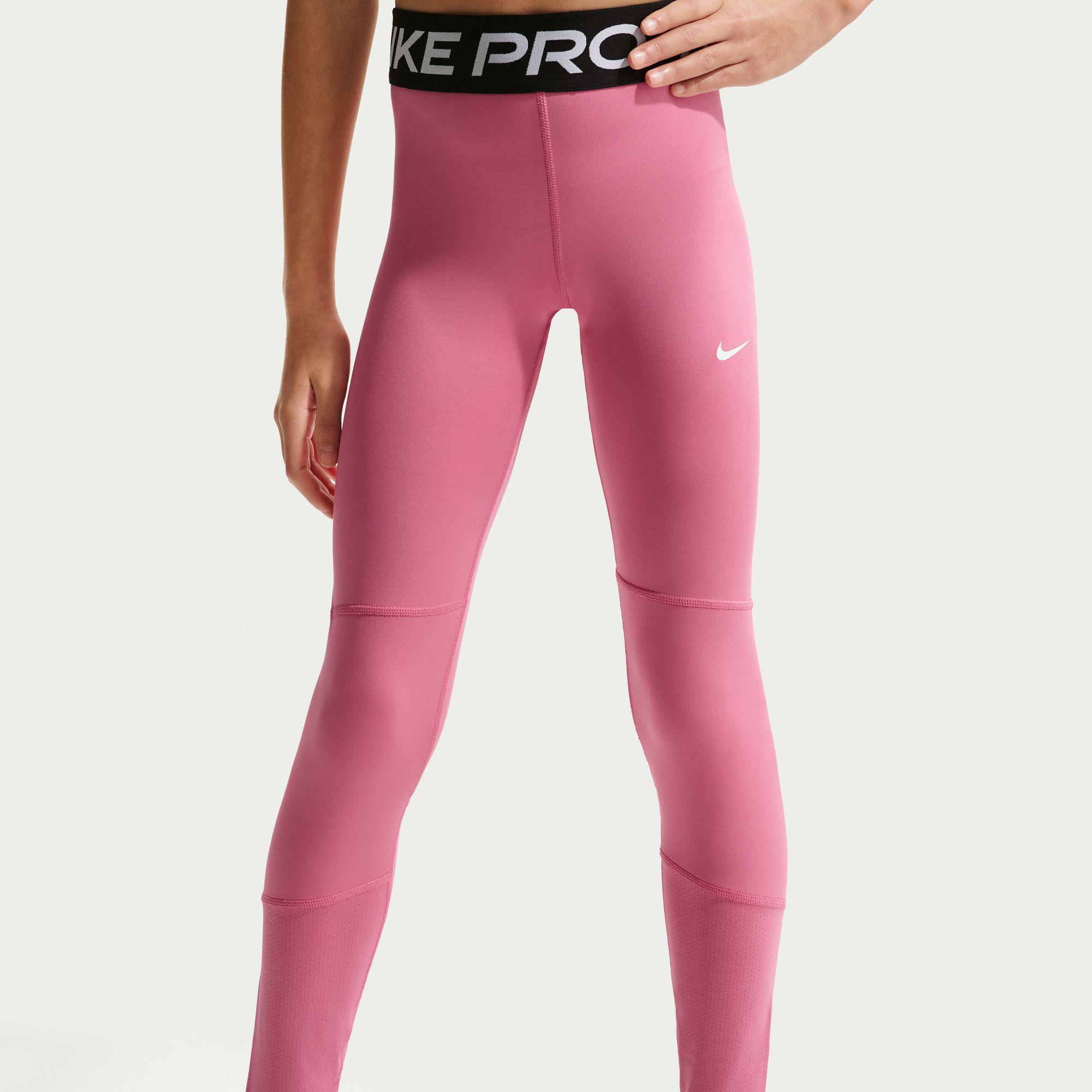 Nike Pro Dri-Fit Çocuk Pembe Tayt