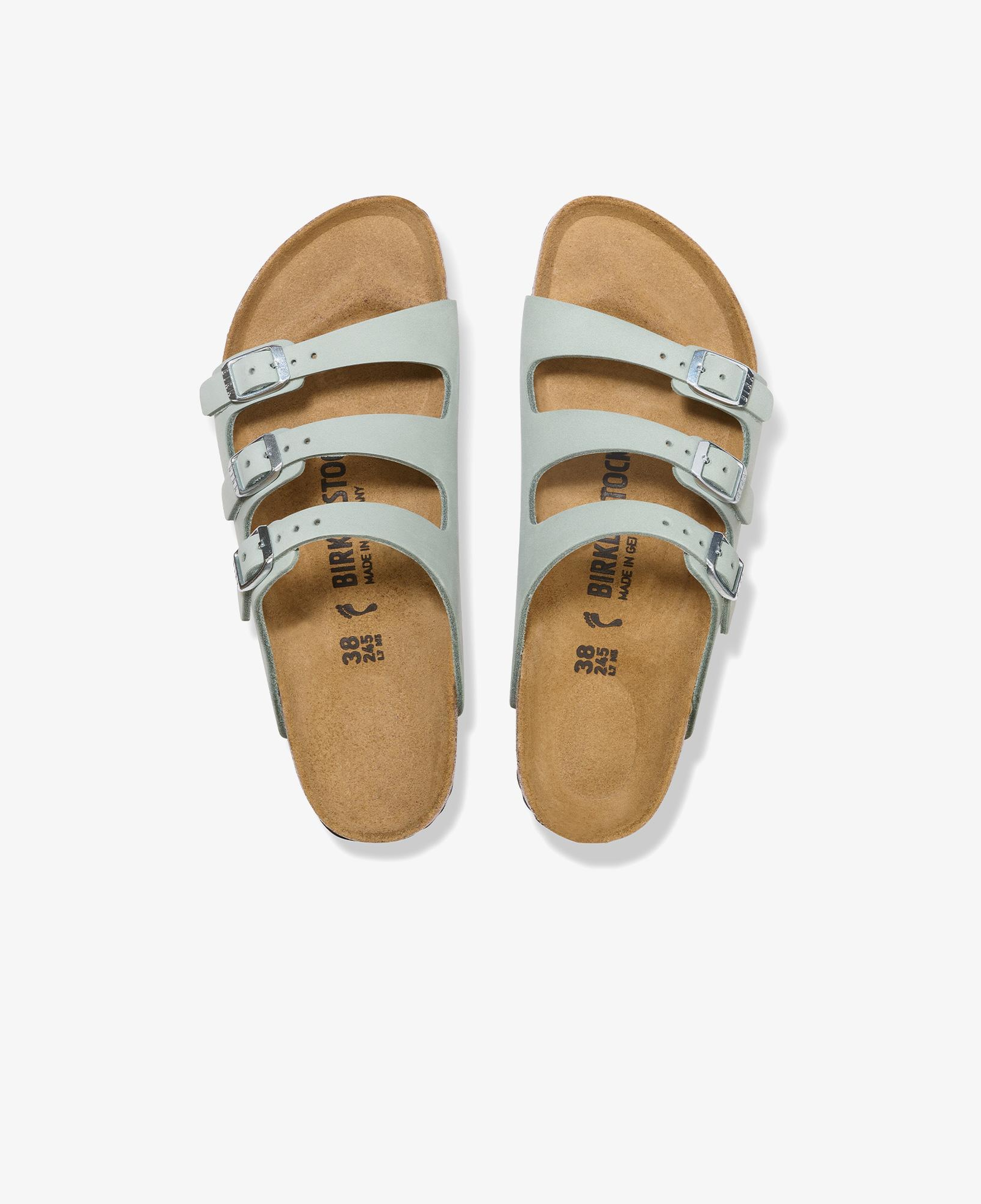 Birkenstock Florida Nu Fr Kadın Yeşil Terlik