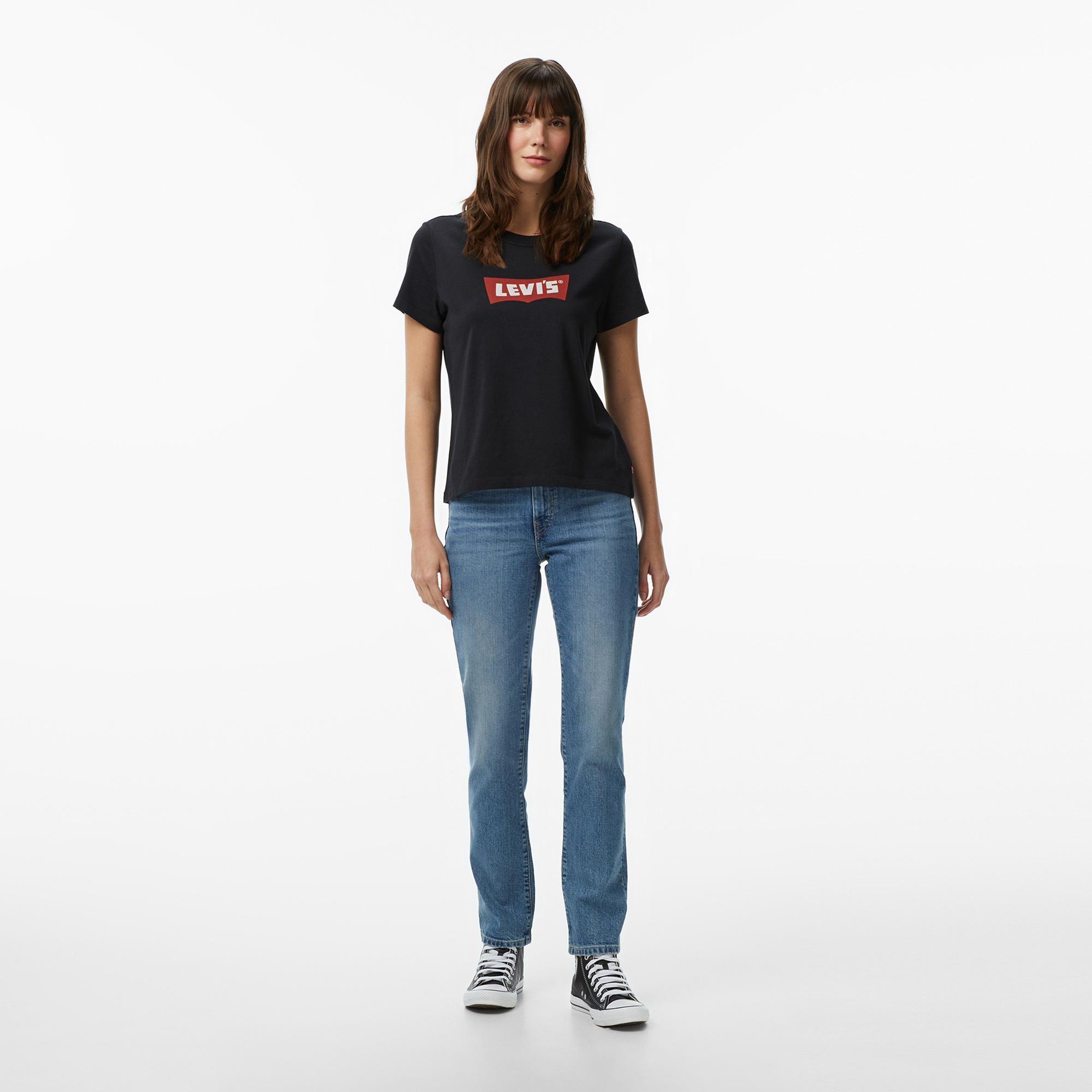 Levi's 724 High Rise Straight Mavi Kadın Jean