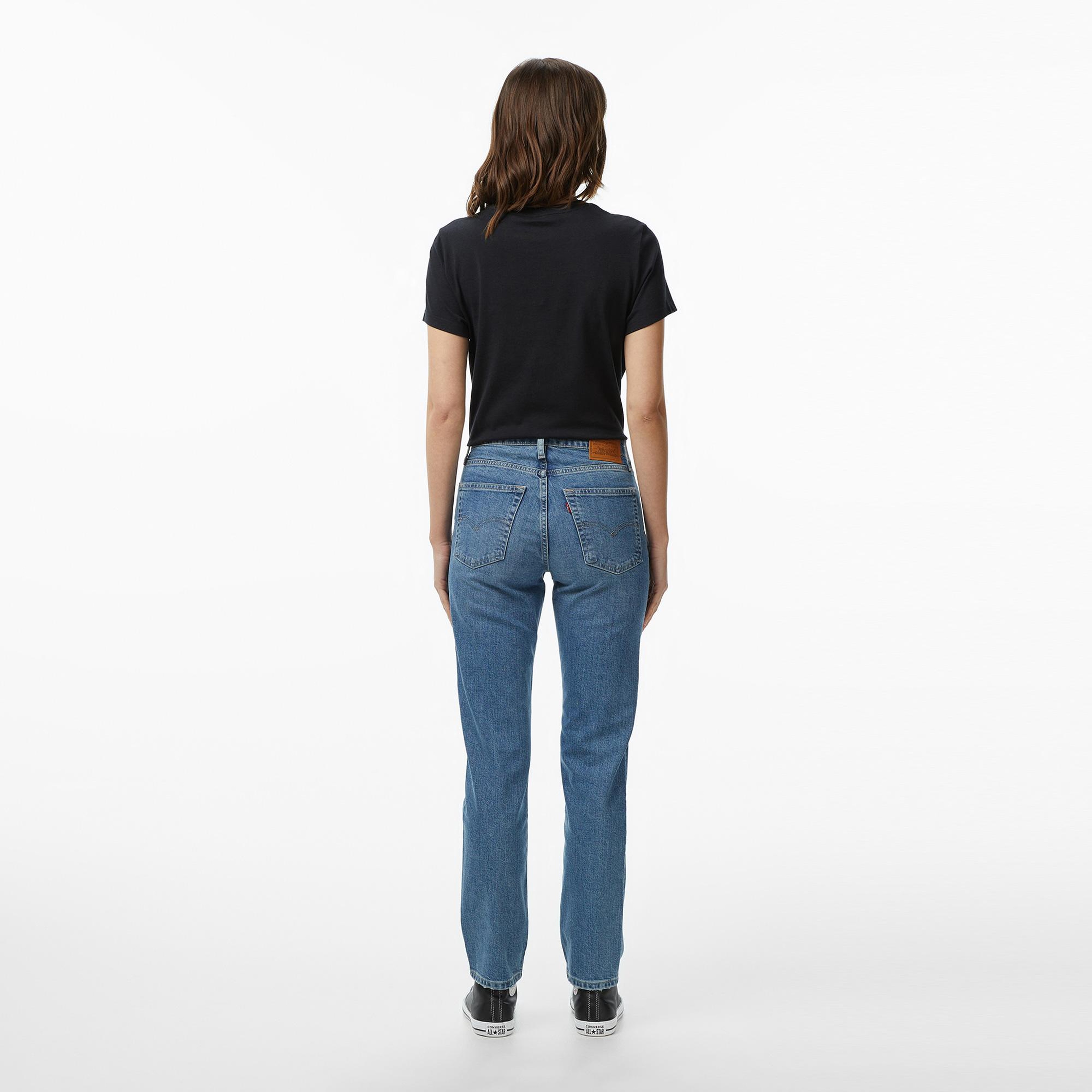 Levi's 724 High Rise Straight Mavi Kadın Jean