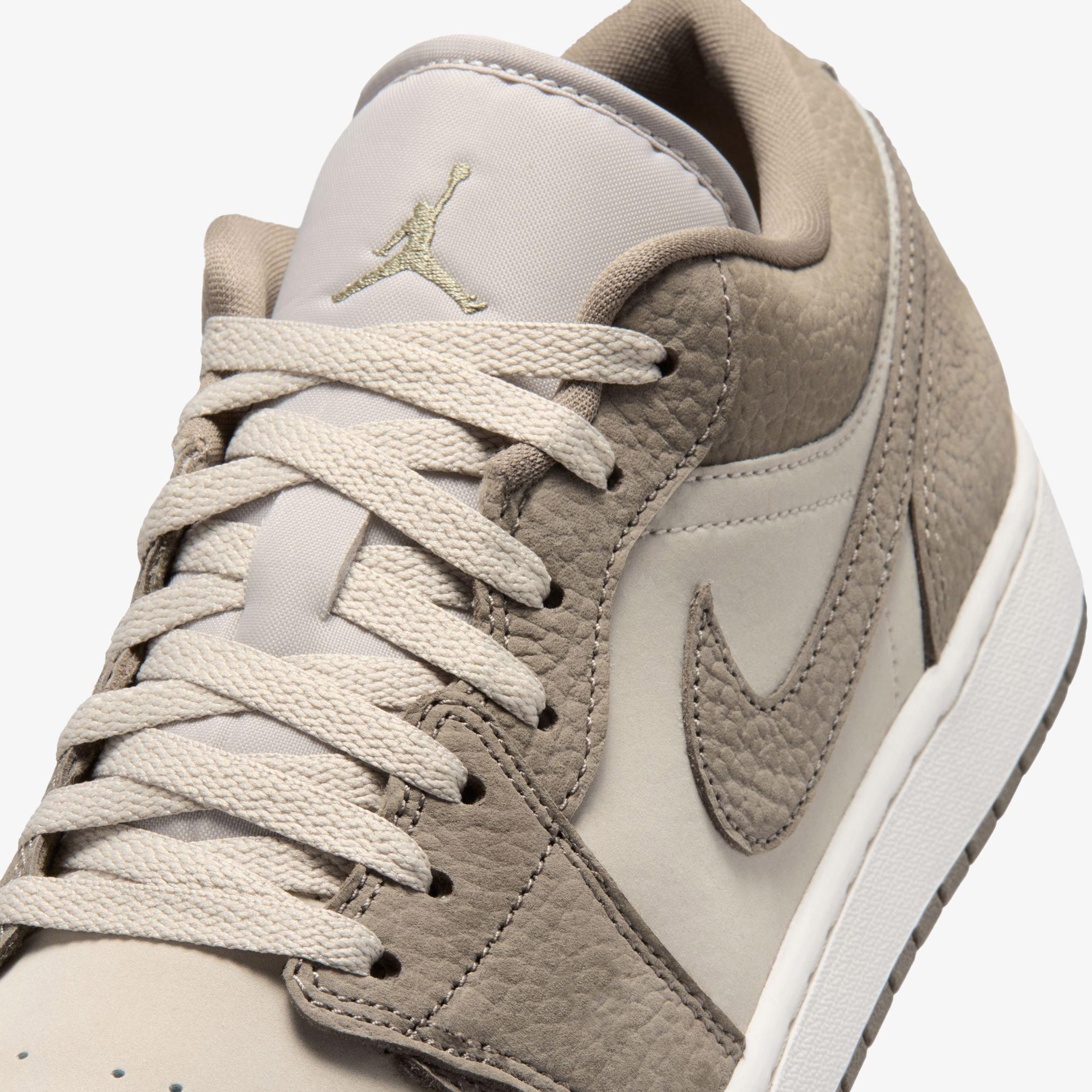 Jordan Air 1 Low Erkek Bej Spor Ayakkabı