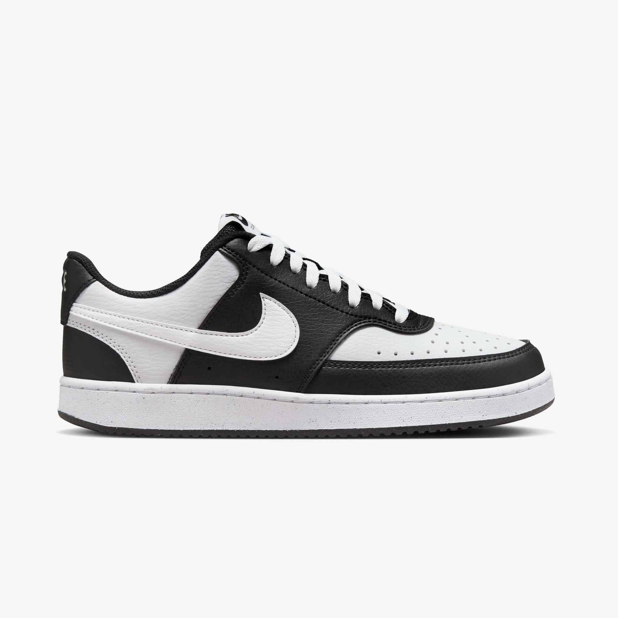 Nike Court Vision Low Next Nature Kadın Siyah Spor Ayakkabı