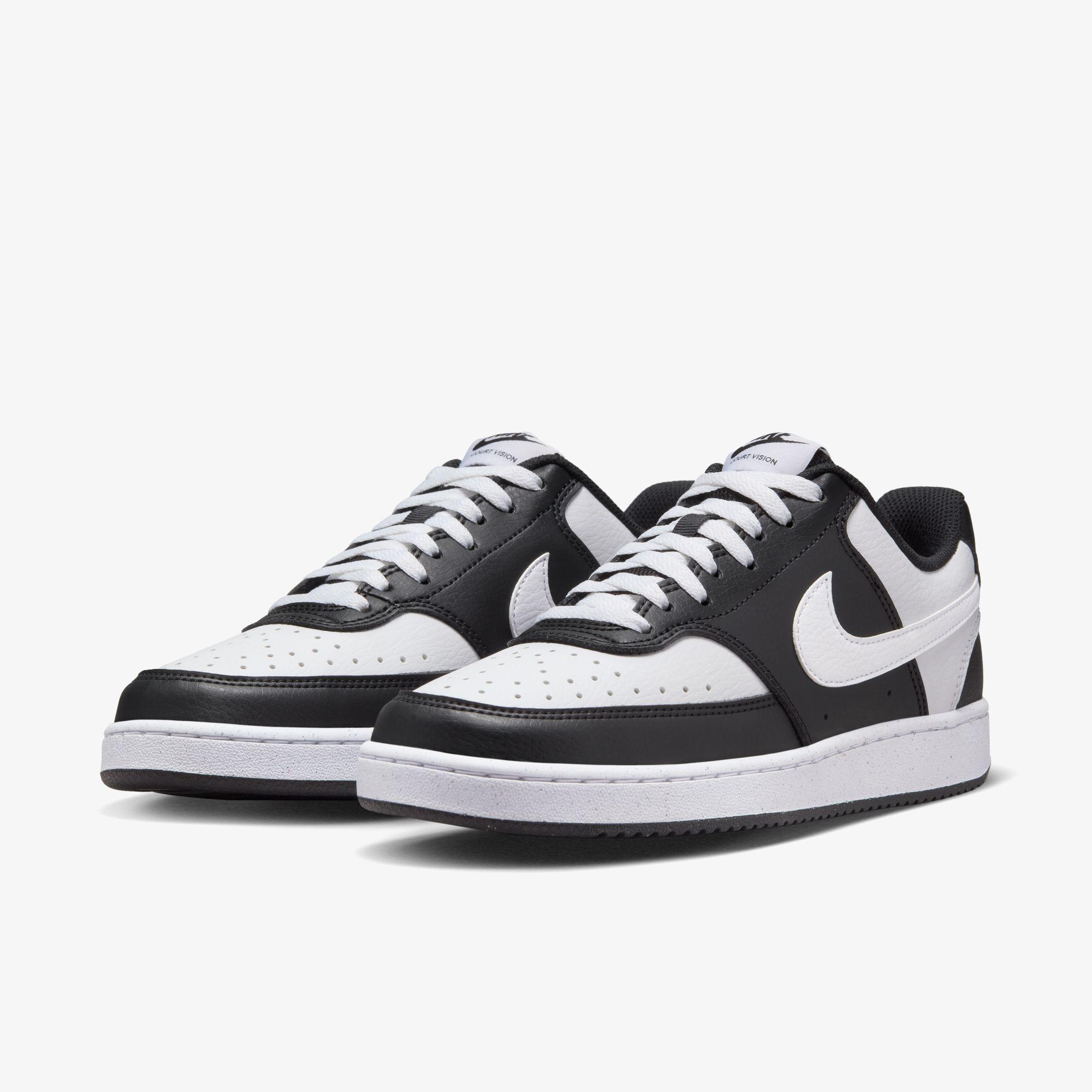 Nike Court Vision Low Next Nature Kadın Siyah Spor Ayakkabı