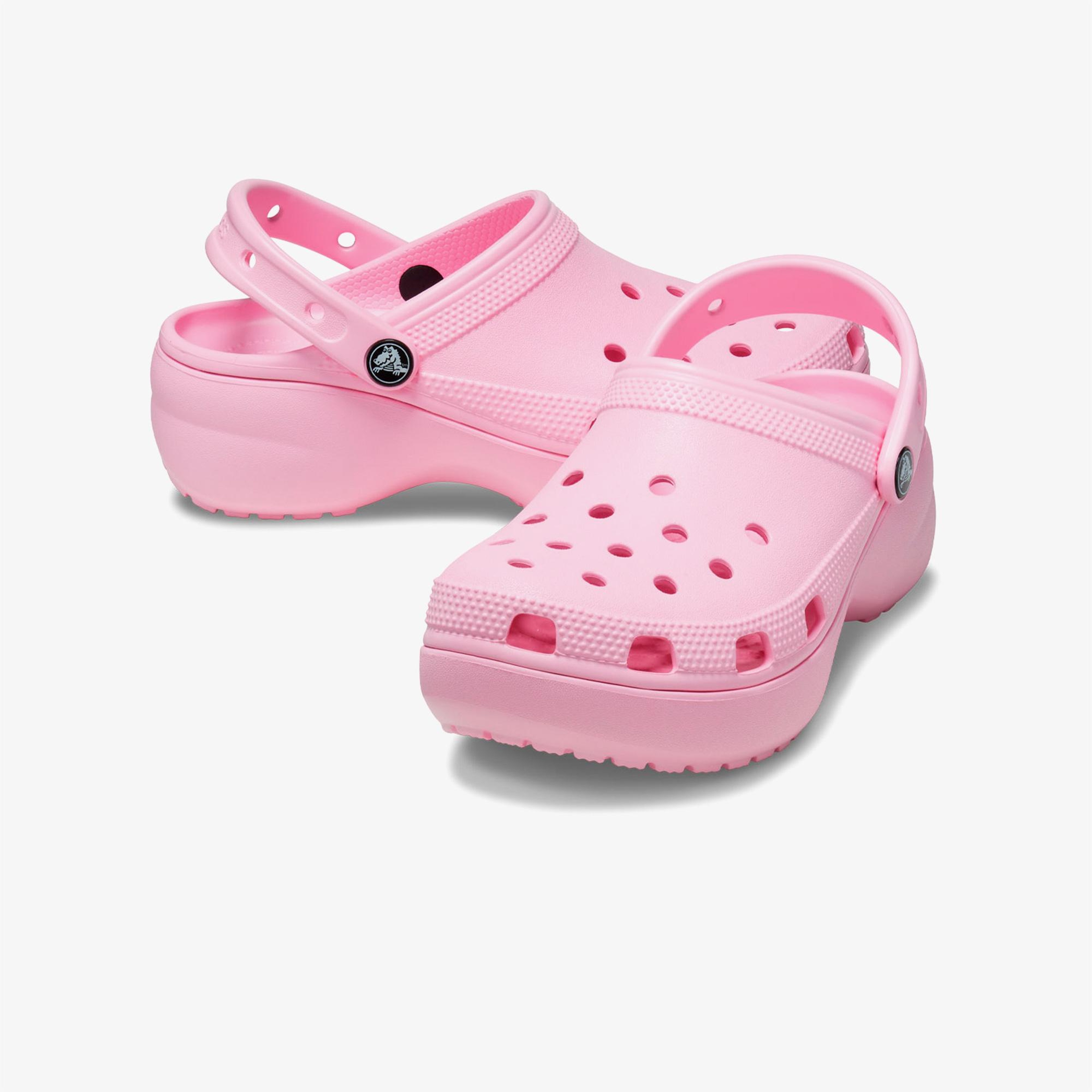 Crocs Classic Platform Clog Kadın Pembe Terlik