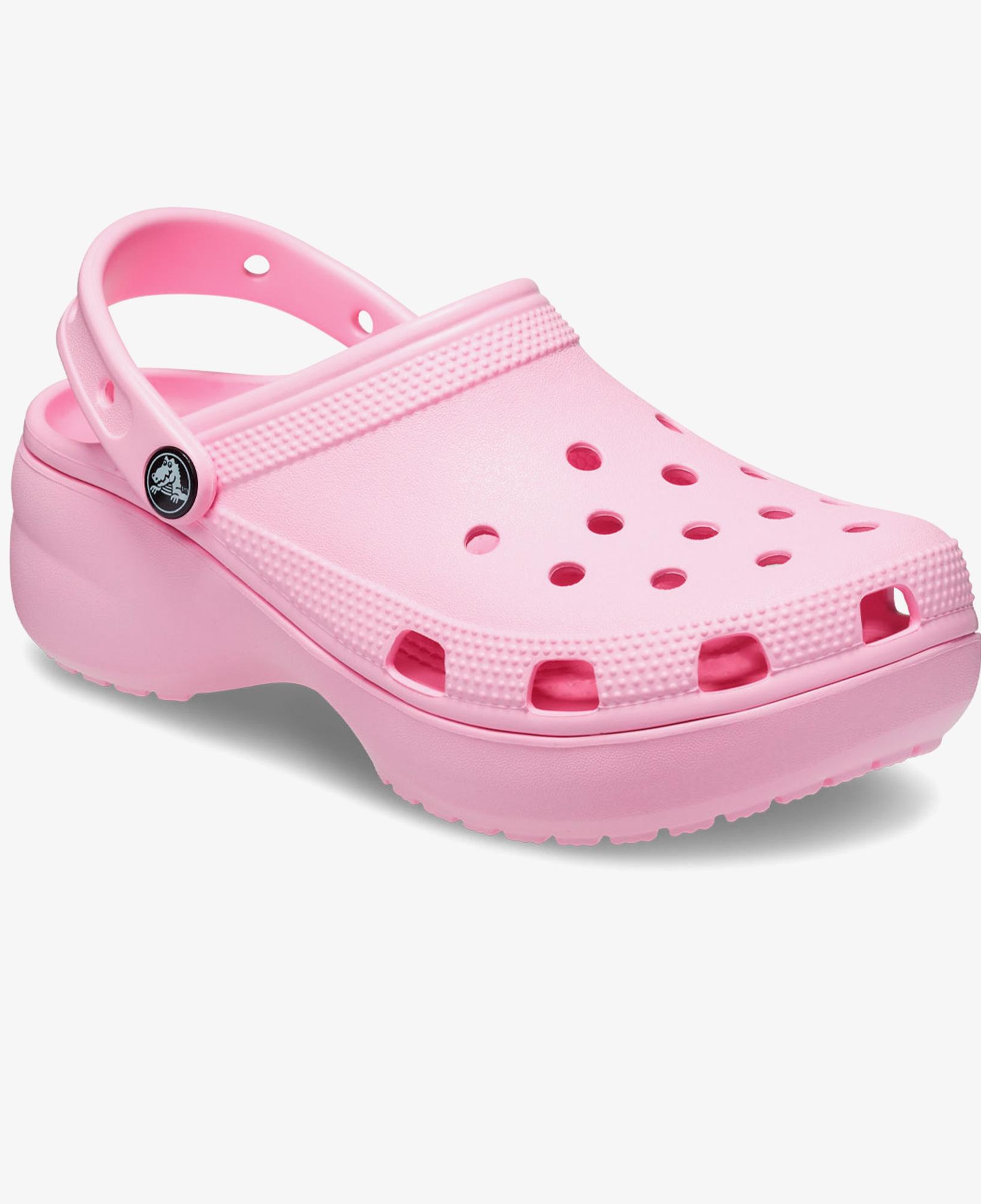 Crocs Classic Platform Clog Kadın Pembe Terlik