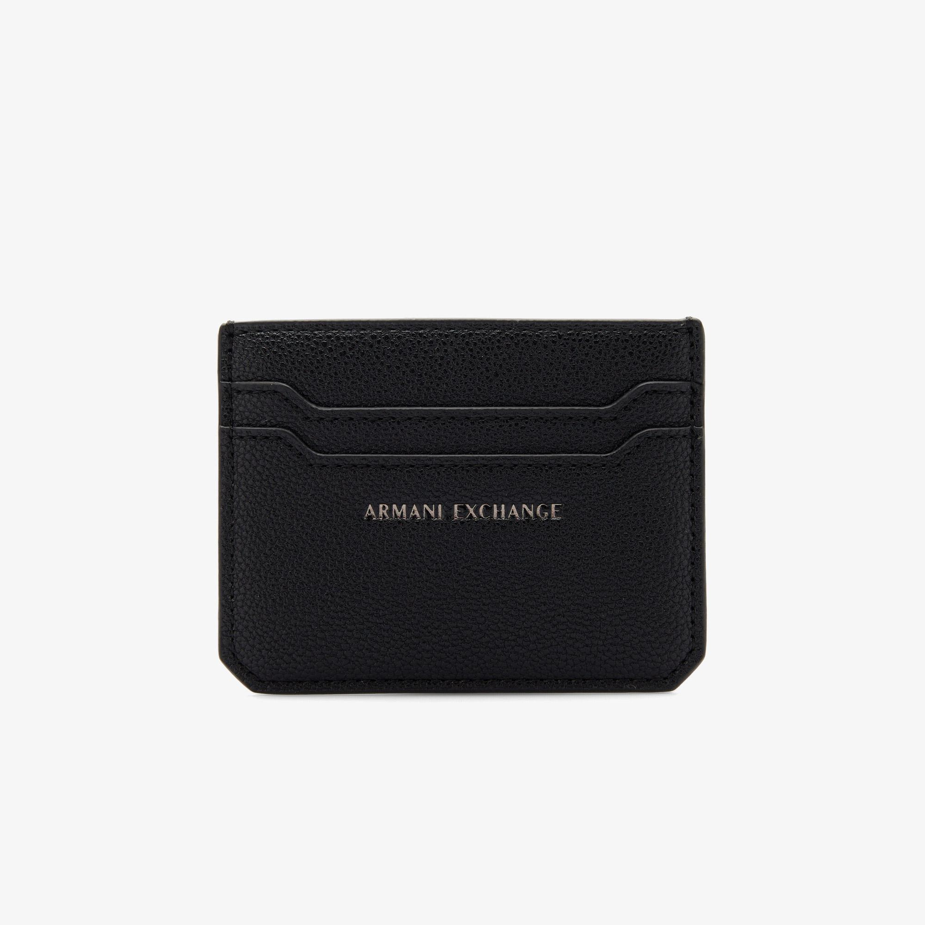 Armani Exchange Erkek Siyah Kartlık