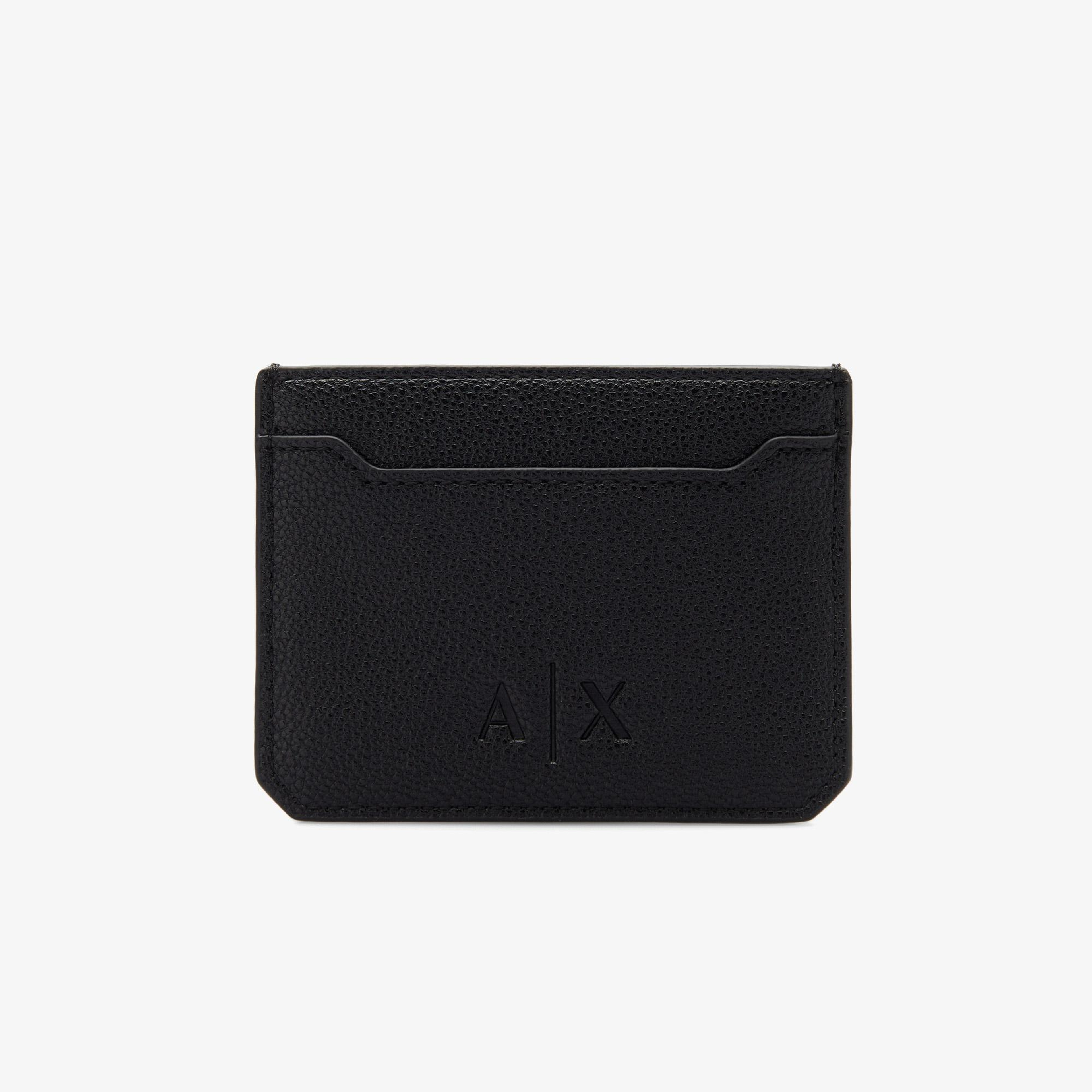 Armani Exchange Erkek Siyah Kartlık