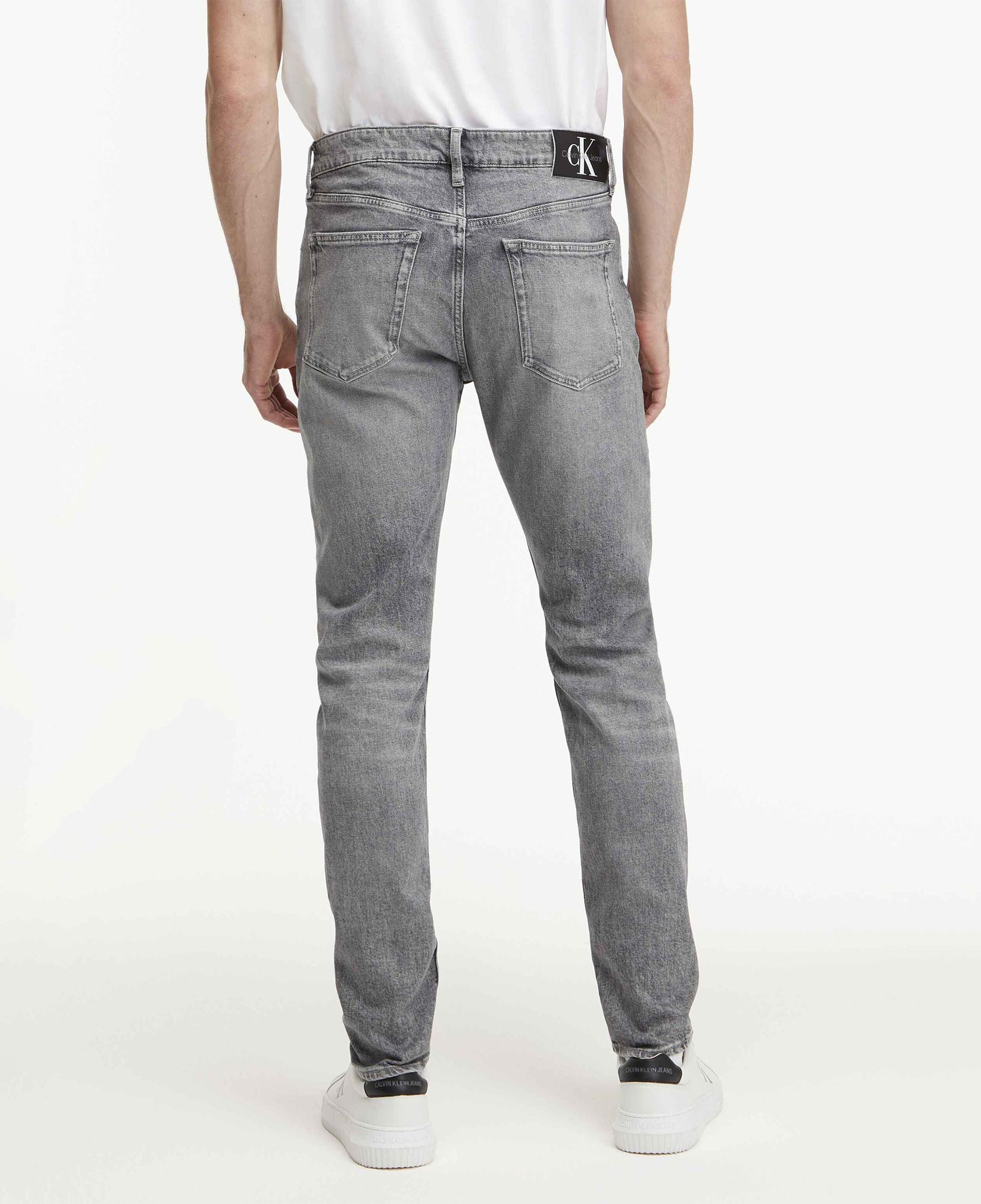 Calvin Klein Erkek Gri Denim Jean