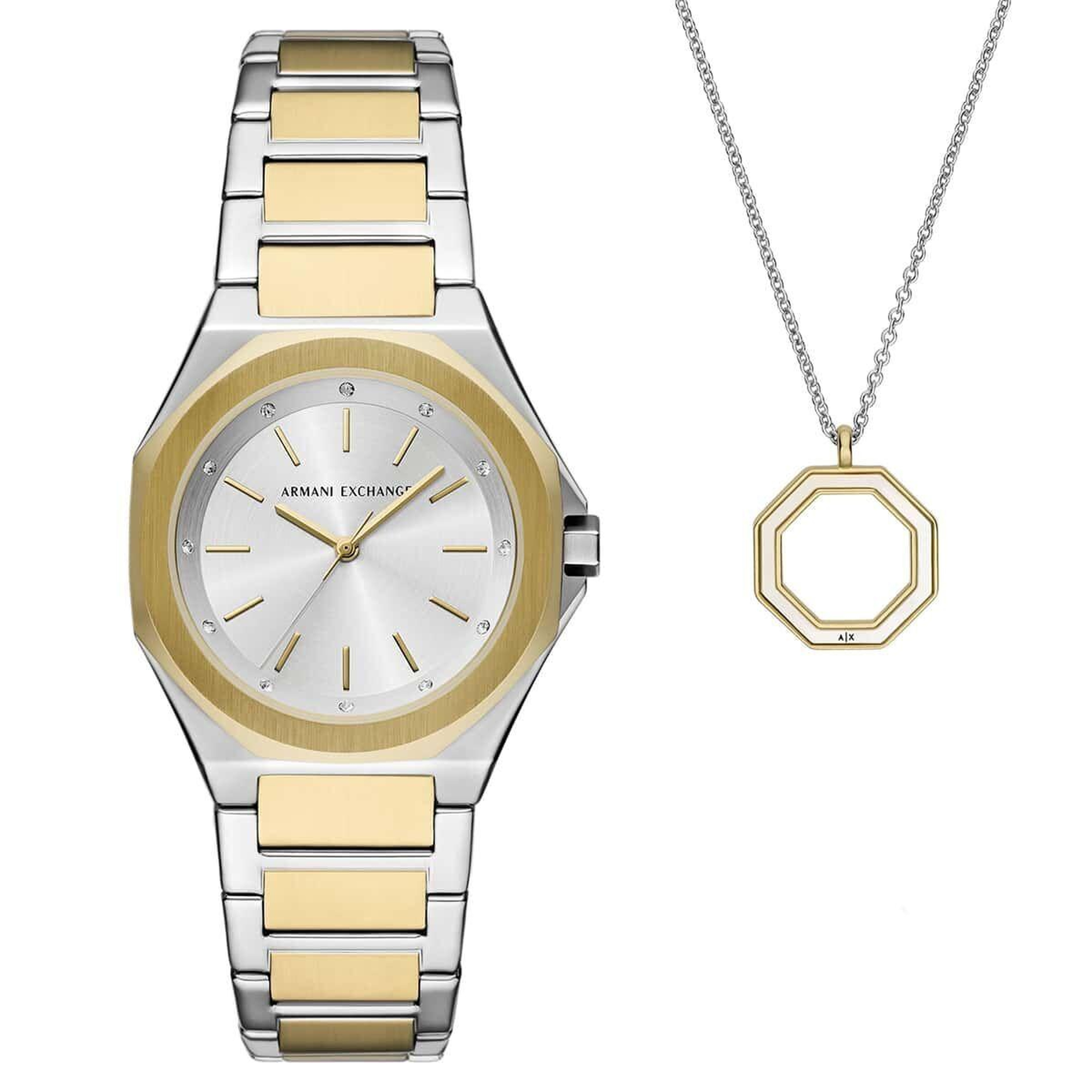 Armani Exchange AX7161SET Kadın Kol Saati ve Kolye Seti