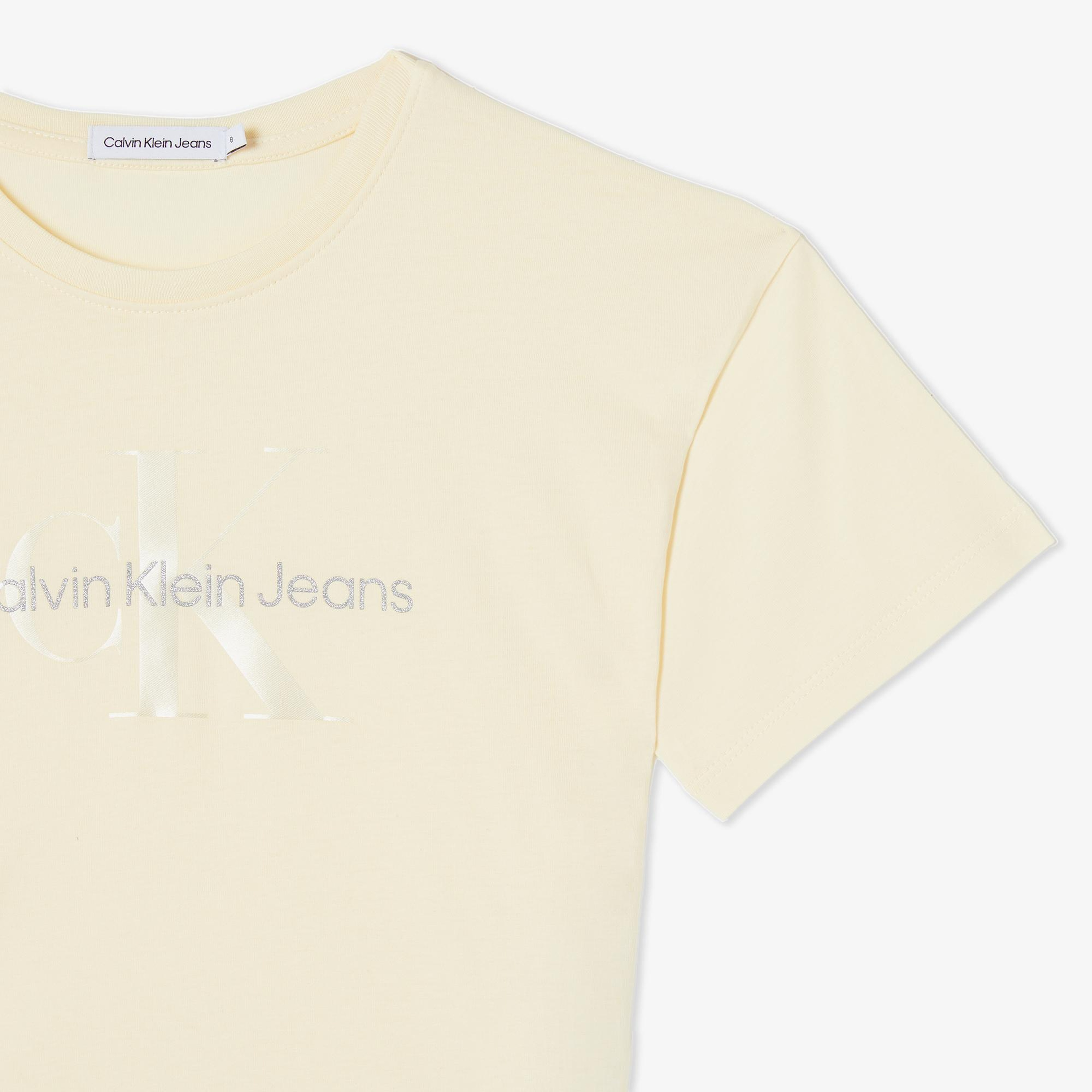 Calvin Klein Çocuk Beyaz T-Shirt