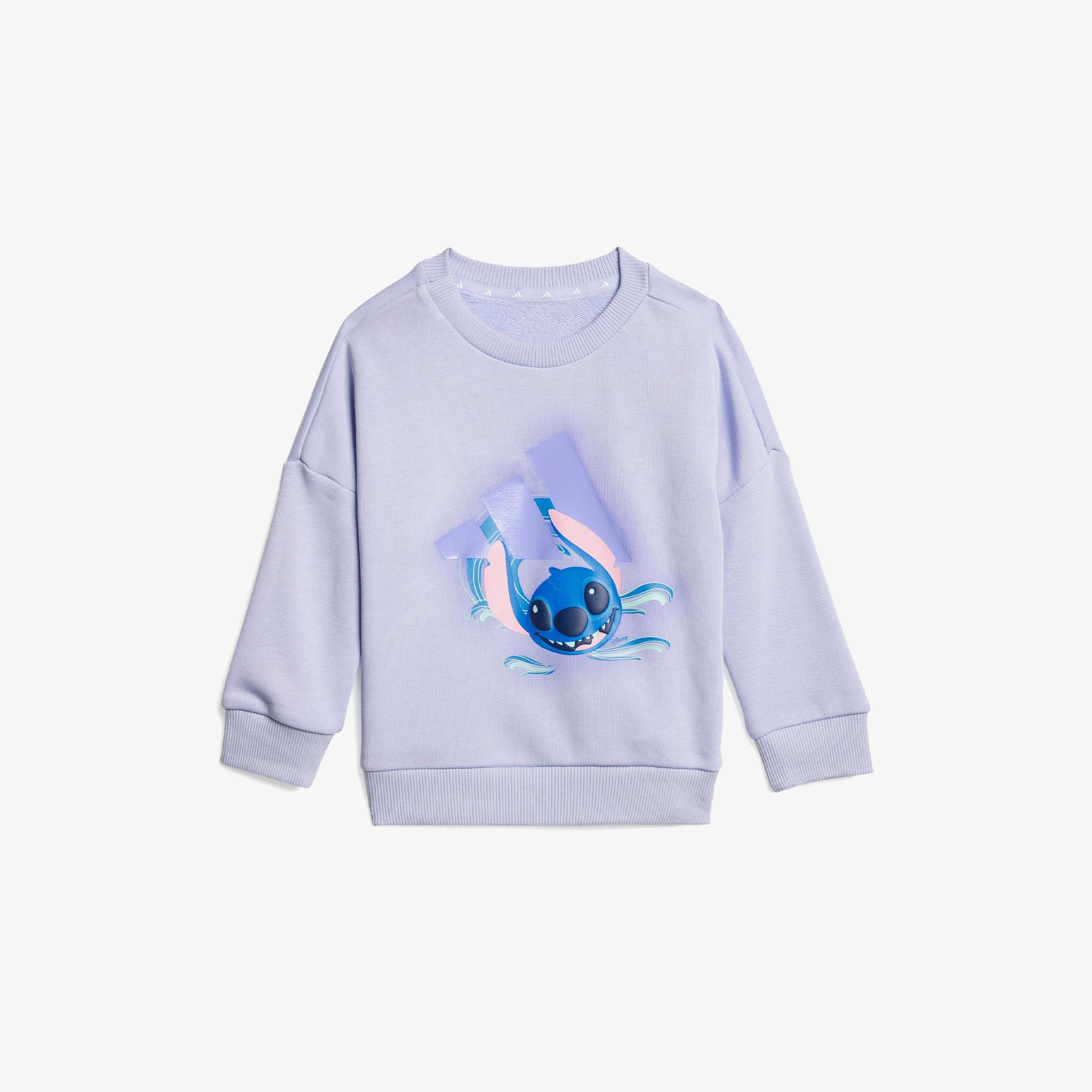 adidas x Disney Lilo & Stitch Çocuk Mor Eşofman Takımı