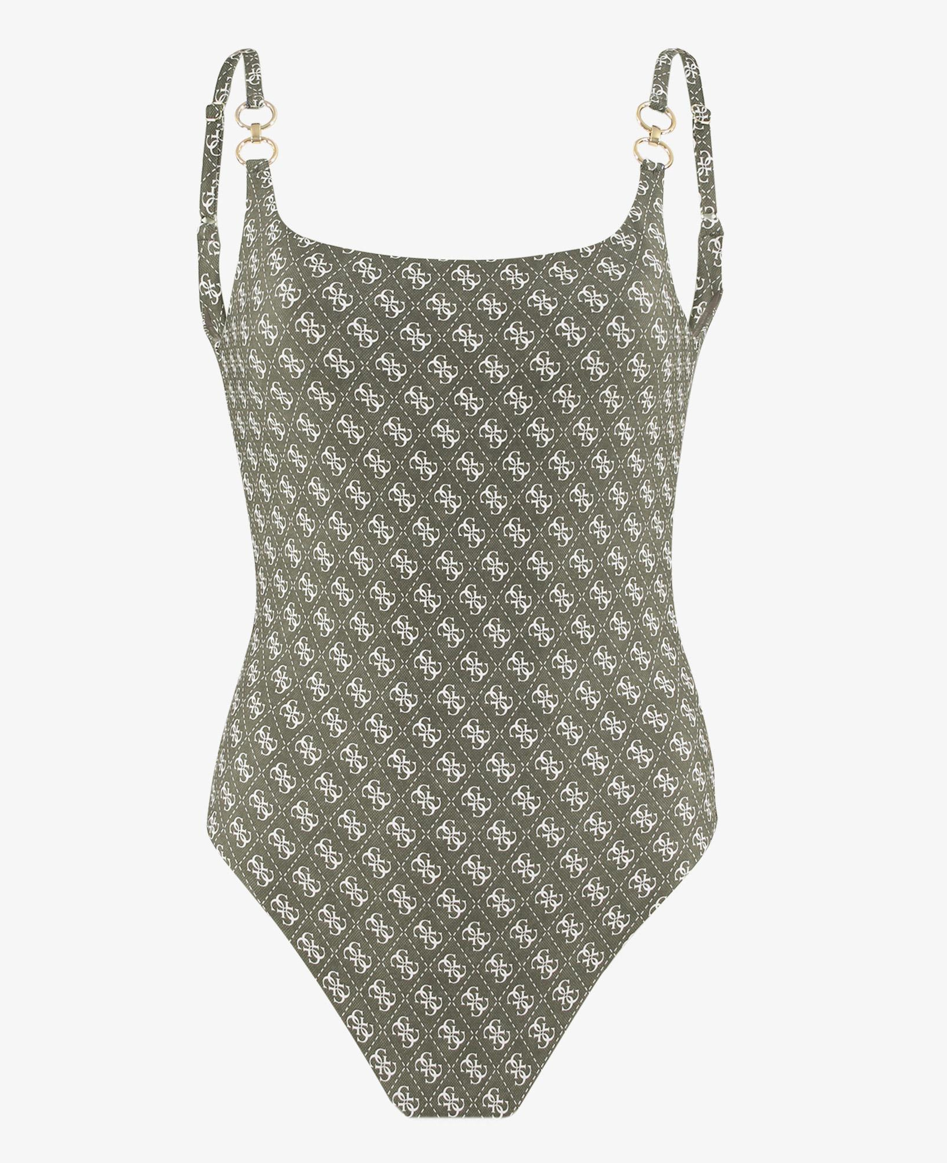 Guess Printed Recy Polyamide Kadın Yesıl Mayo