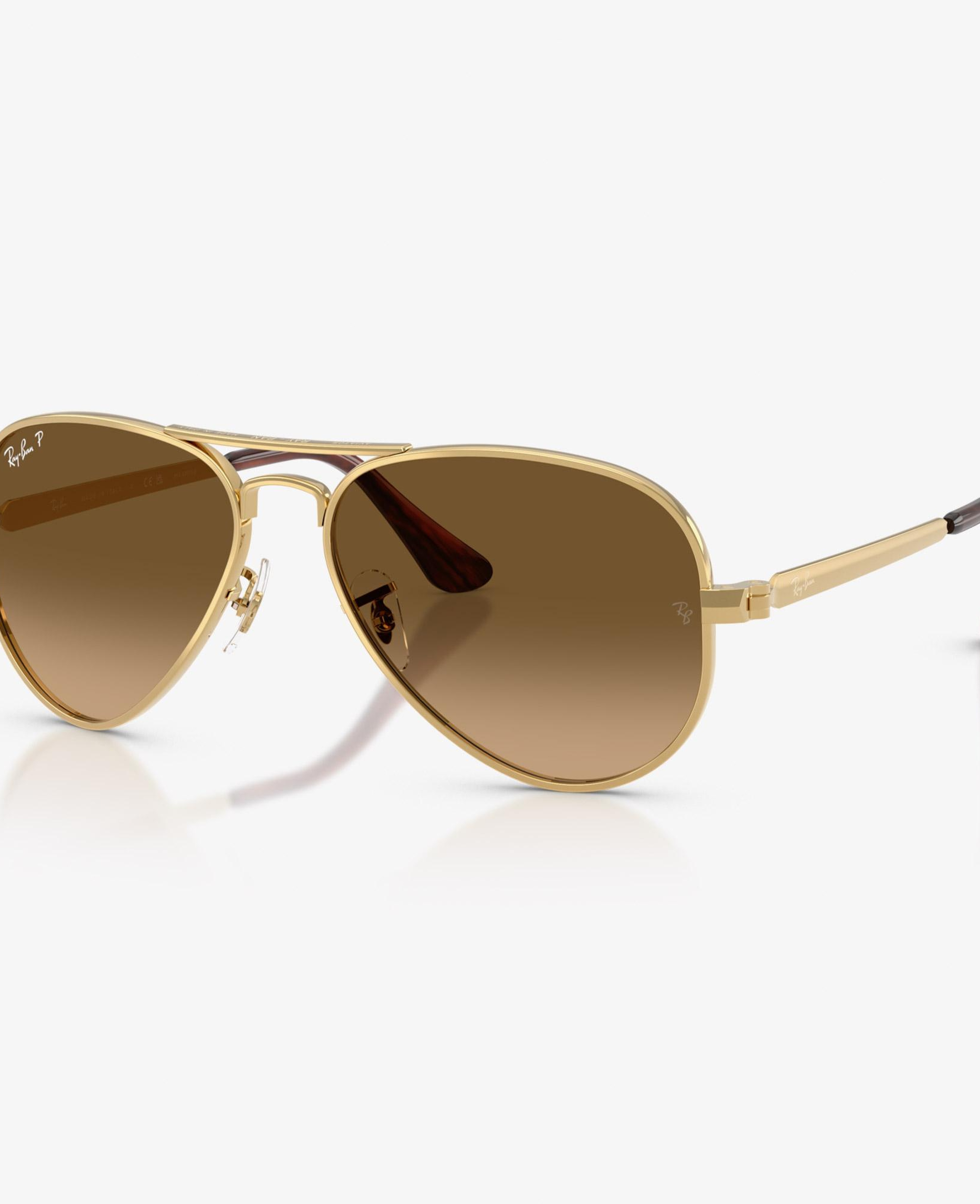 Ray-Ban Metal Unisex Sarı Güneş Gözlüğü