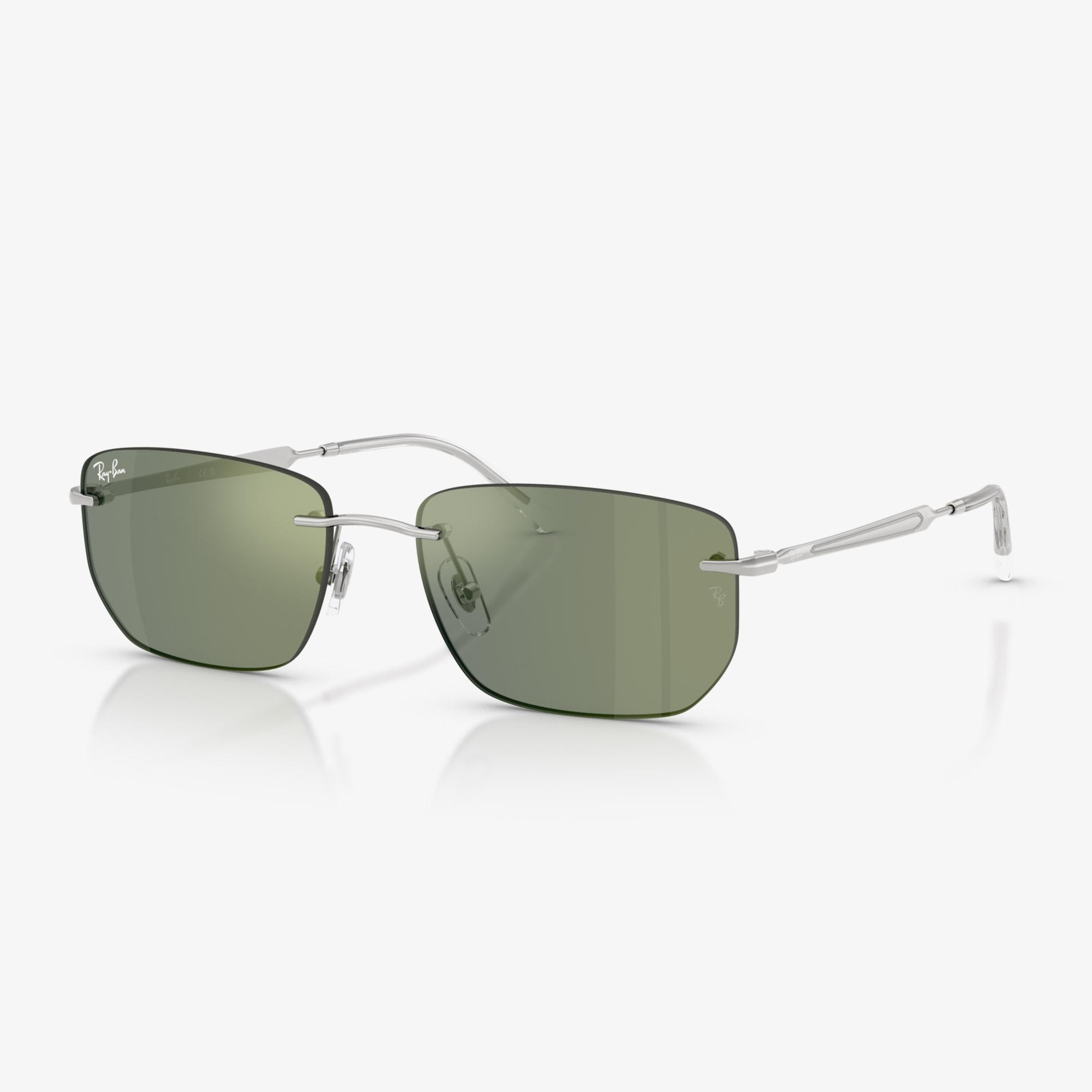 Ray-Ban Metal Unisex Gri Güneş Gözlüğü