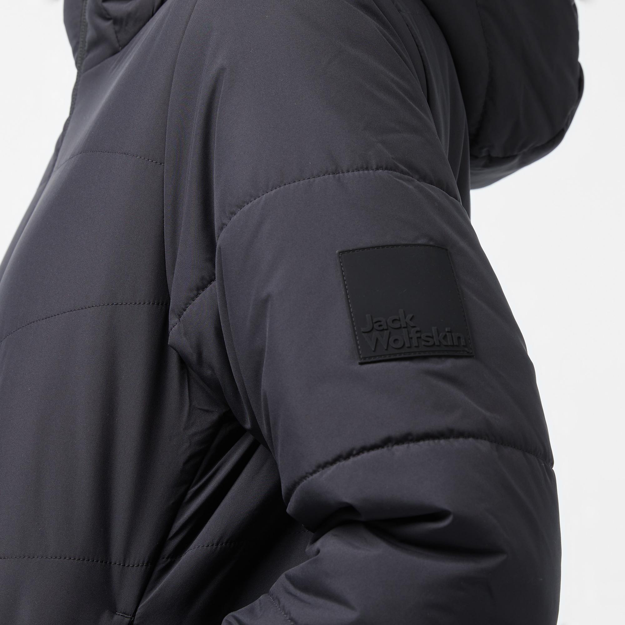 Jack Wolfskin Deutzer Coat Kadın Siyah Outdoor Ceketi