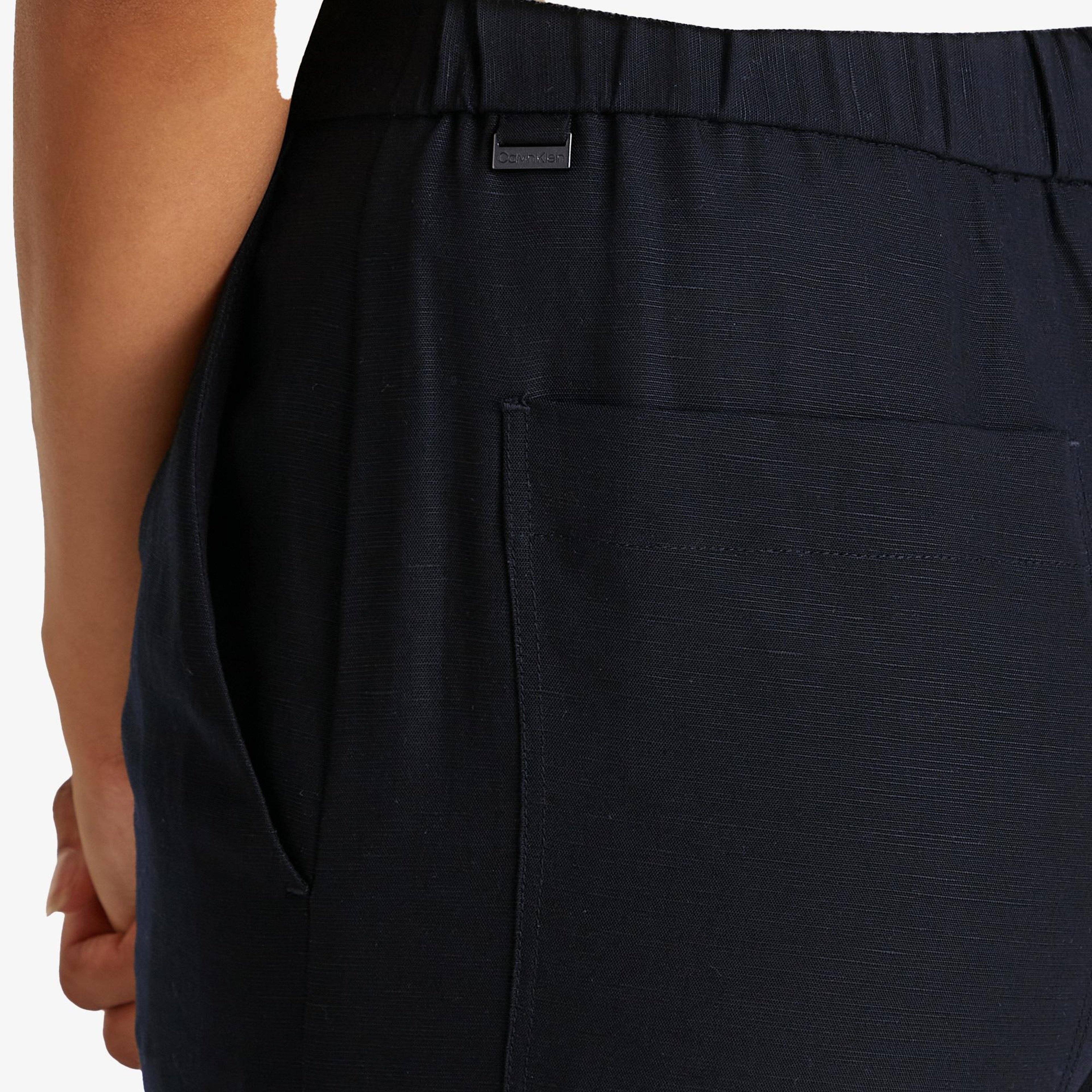 Calvin Klein Kadın Siyah Pantolon