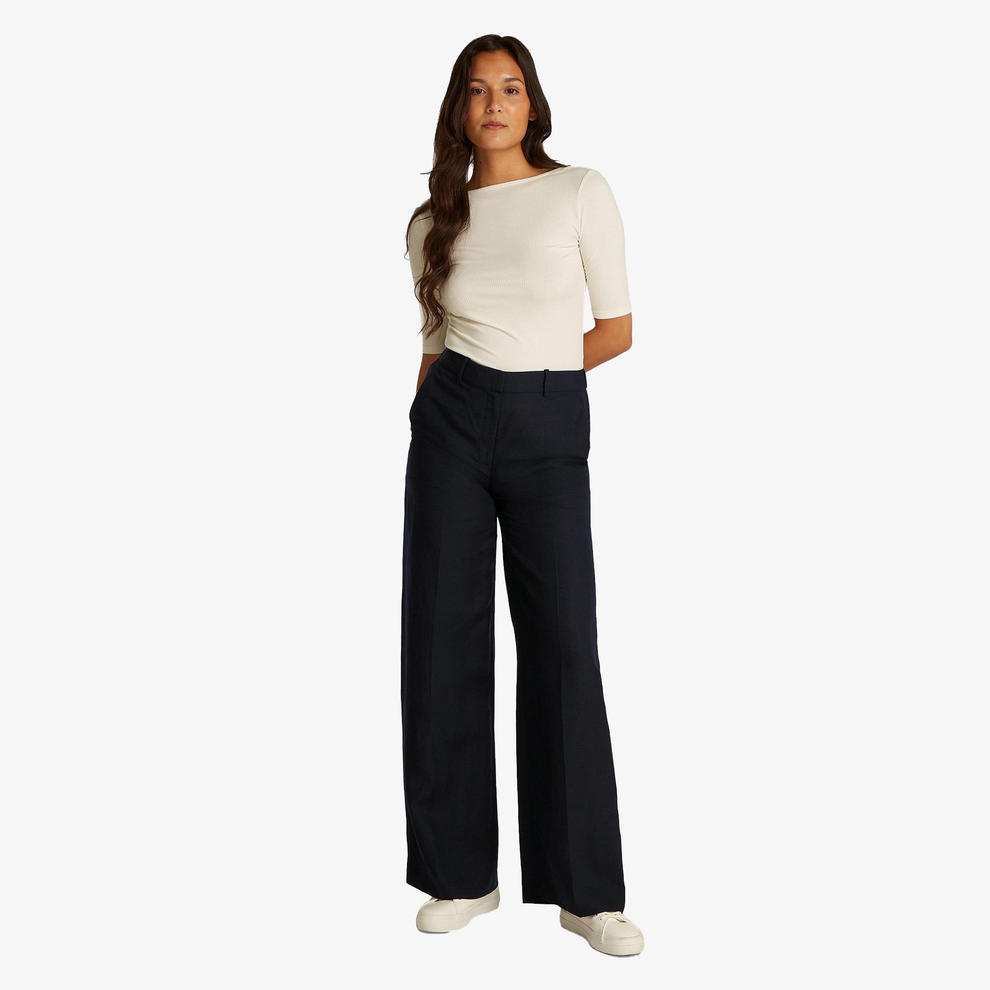 Calvin Klein Kadın Siyah Pantolon