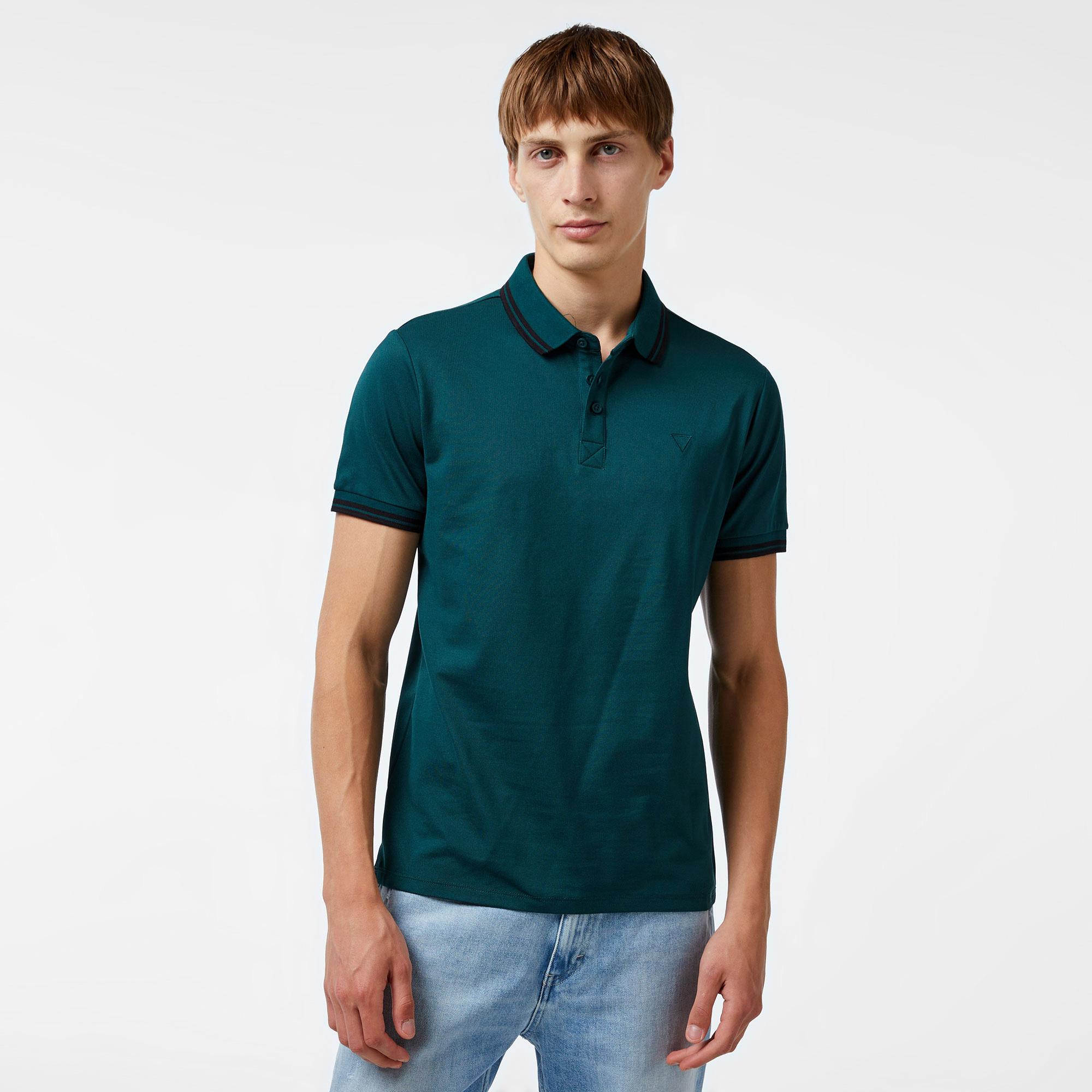 Guess Erkek Yeşil Polo