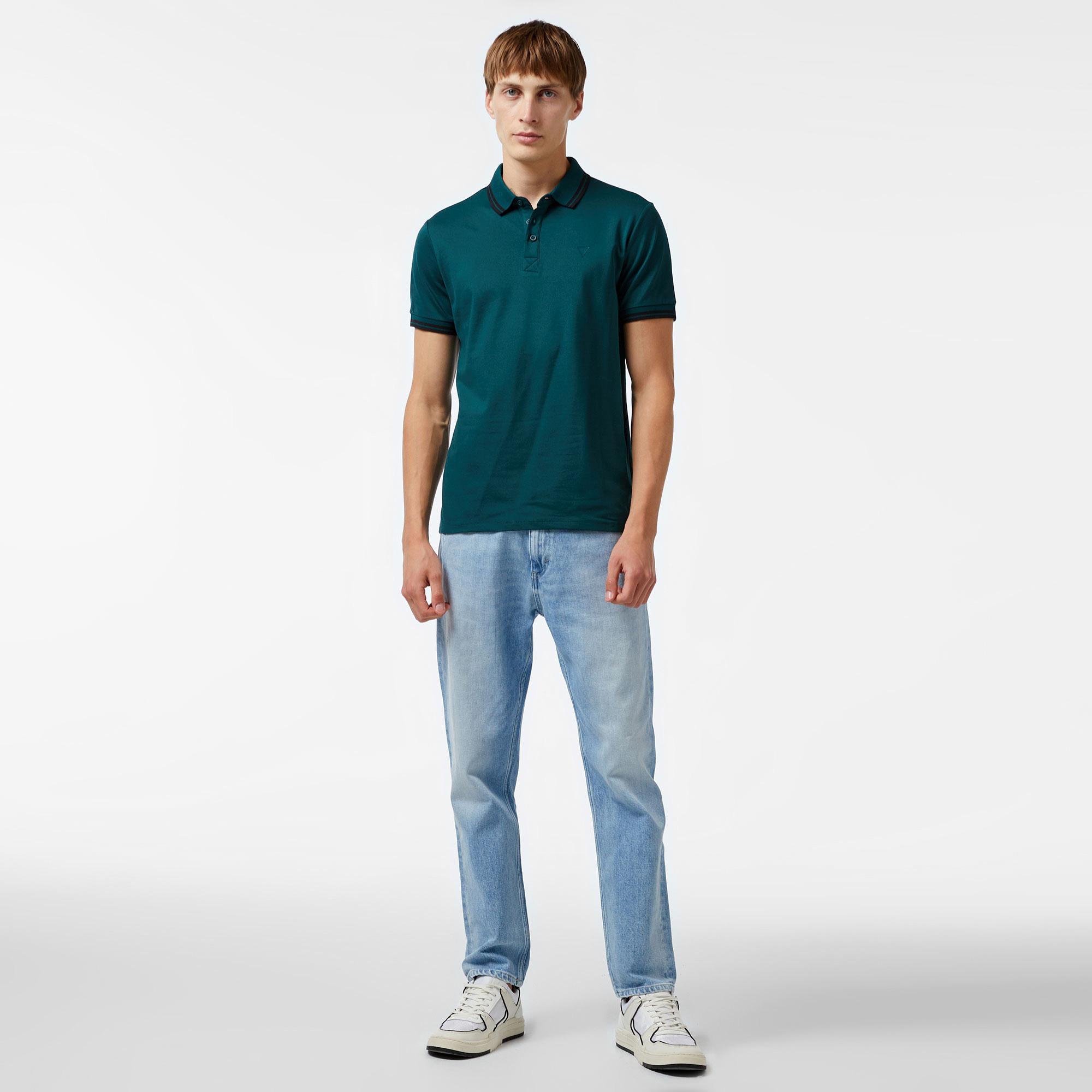 Guess Erkek Yeşil Polo