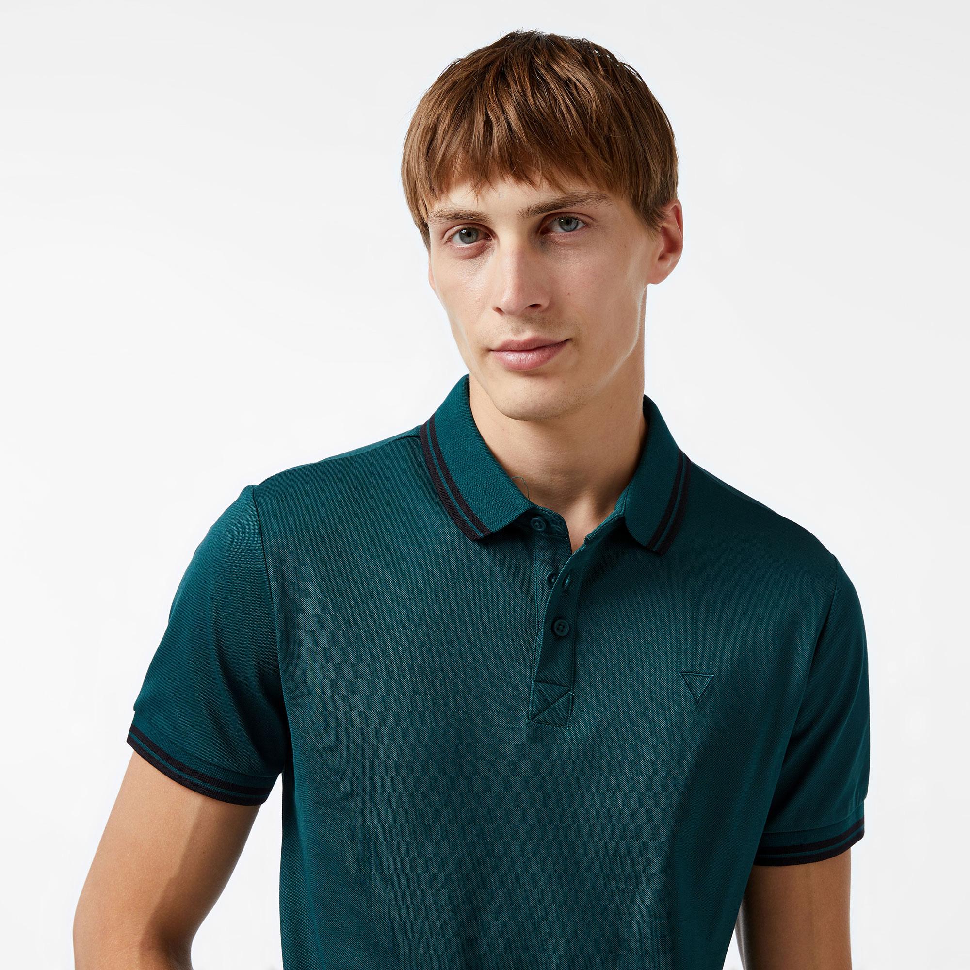 Guess Erkek Yeşil Polo