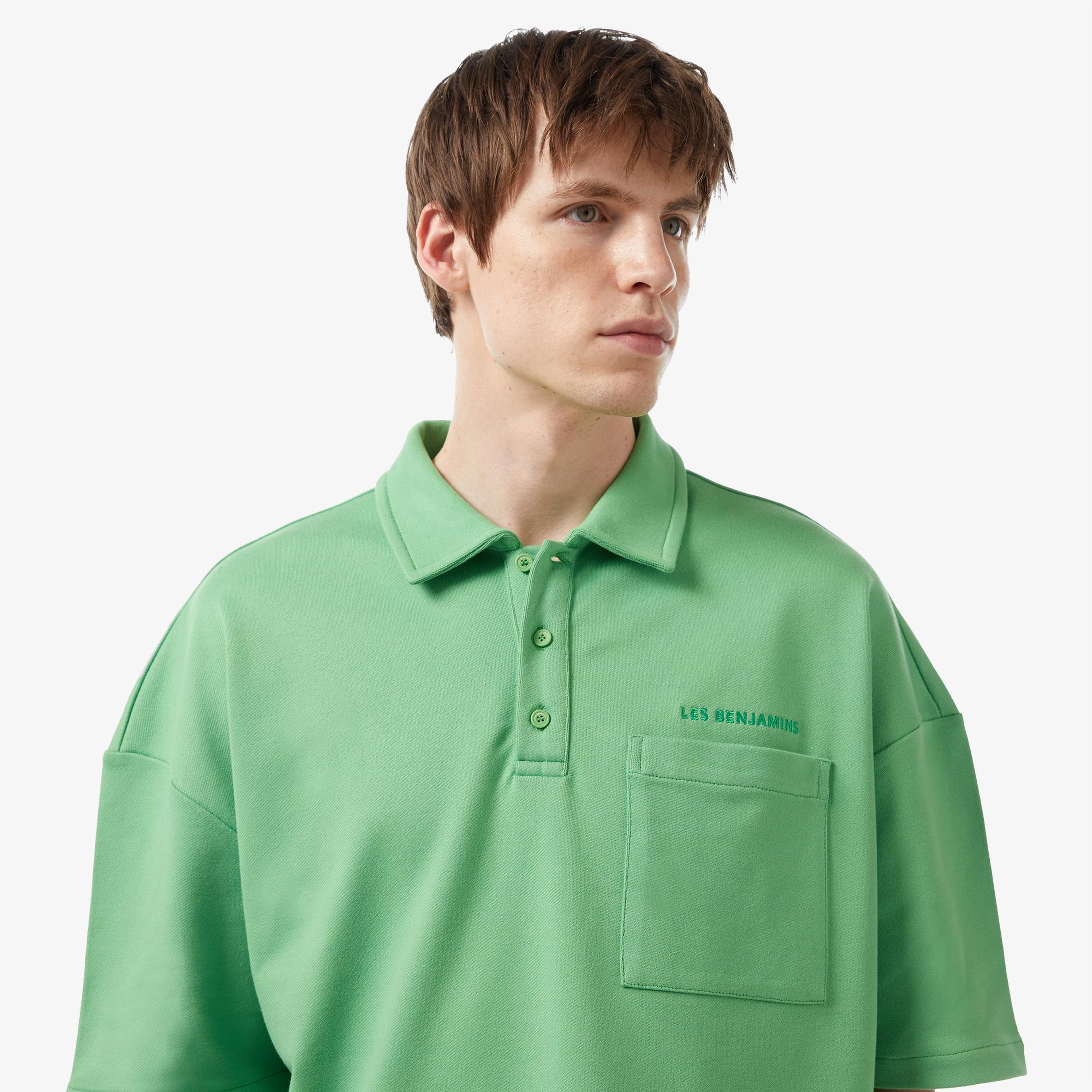 Les Benjamins Essential 305 Erkek Yeşil Polo