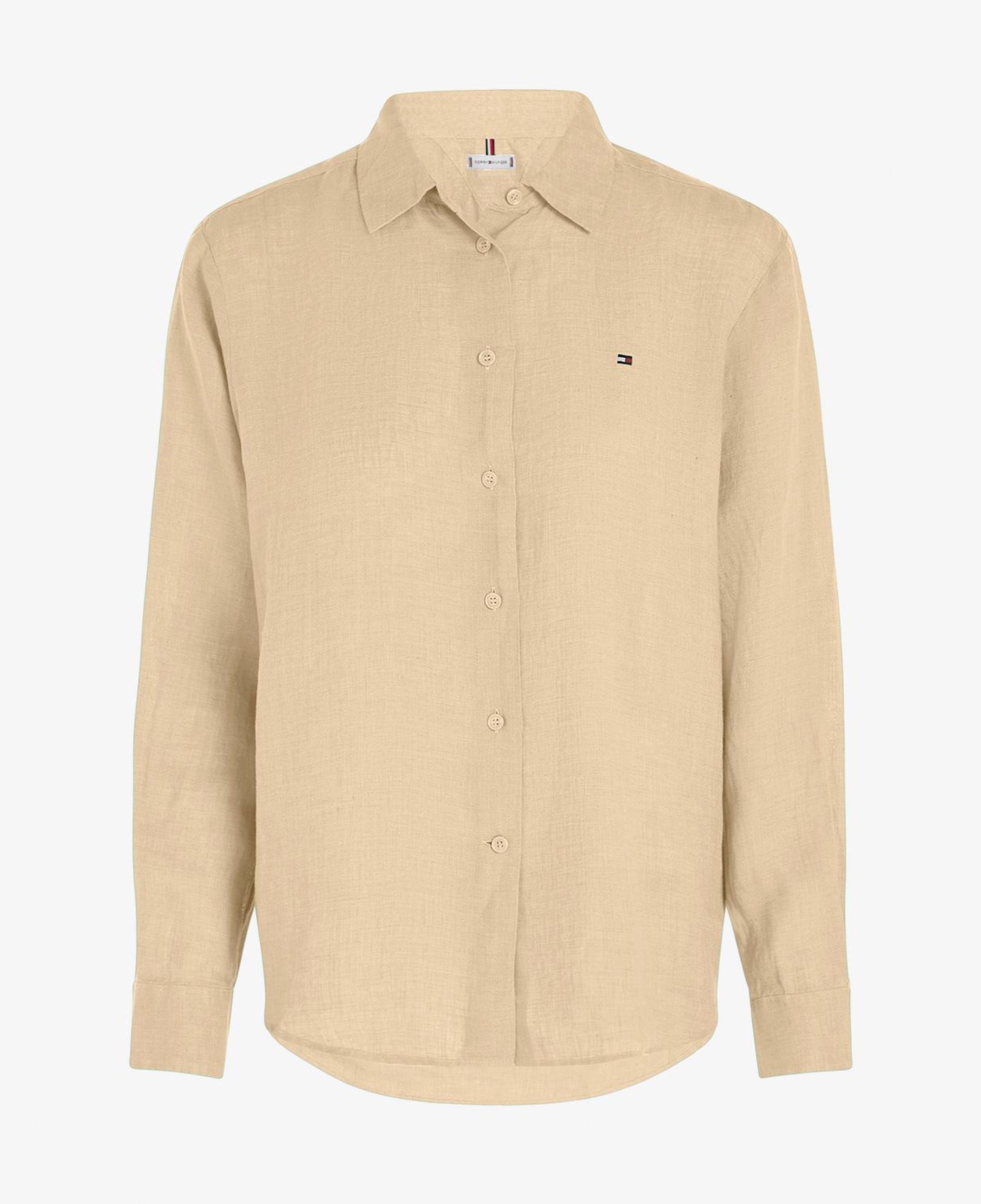 Tommy Hilfiger Kadın Bej Gömlek