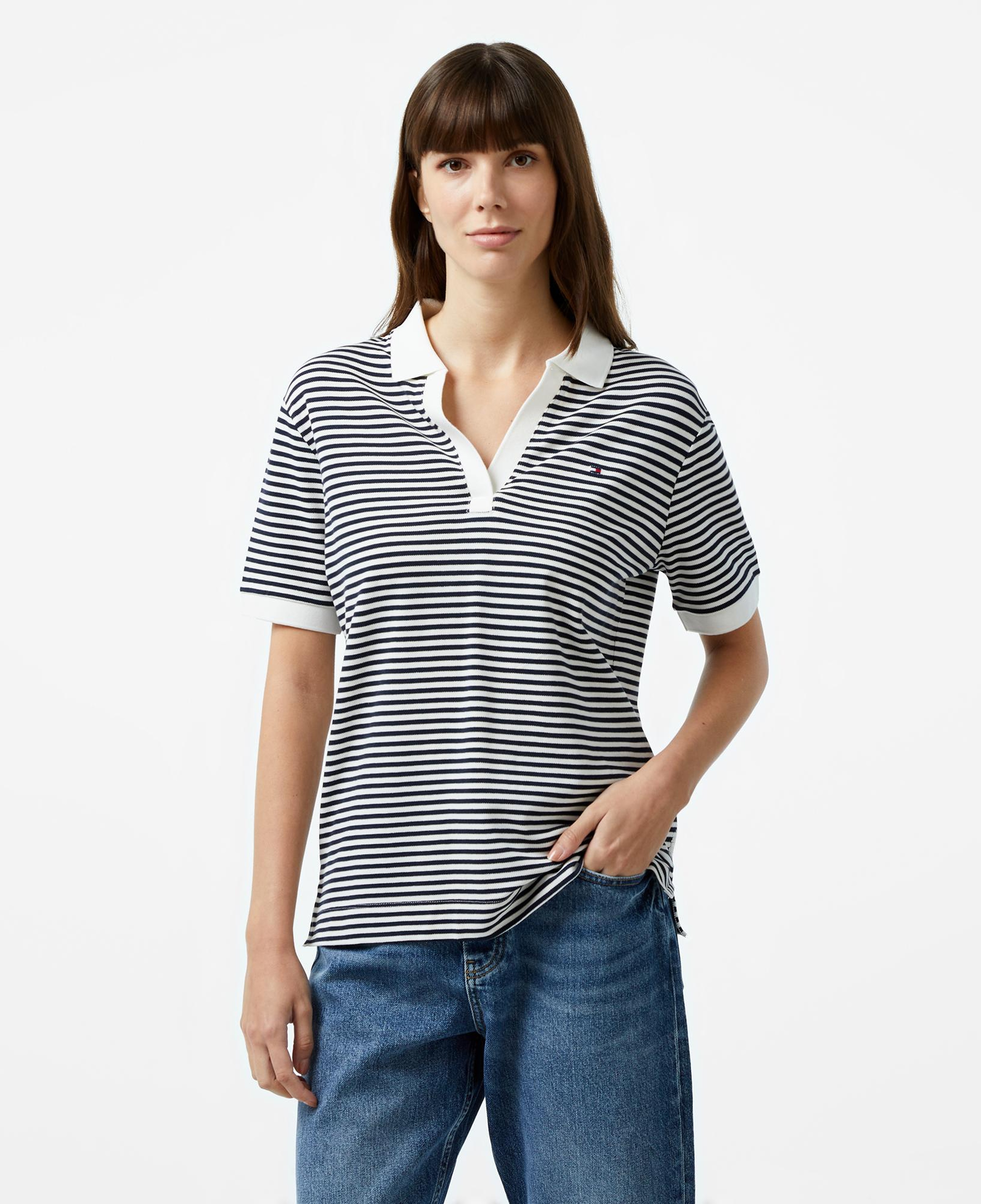 Tommy Hilfiger Kadın Beyaz Polo