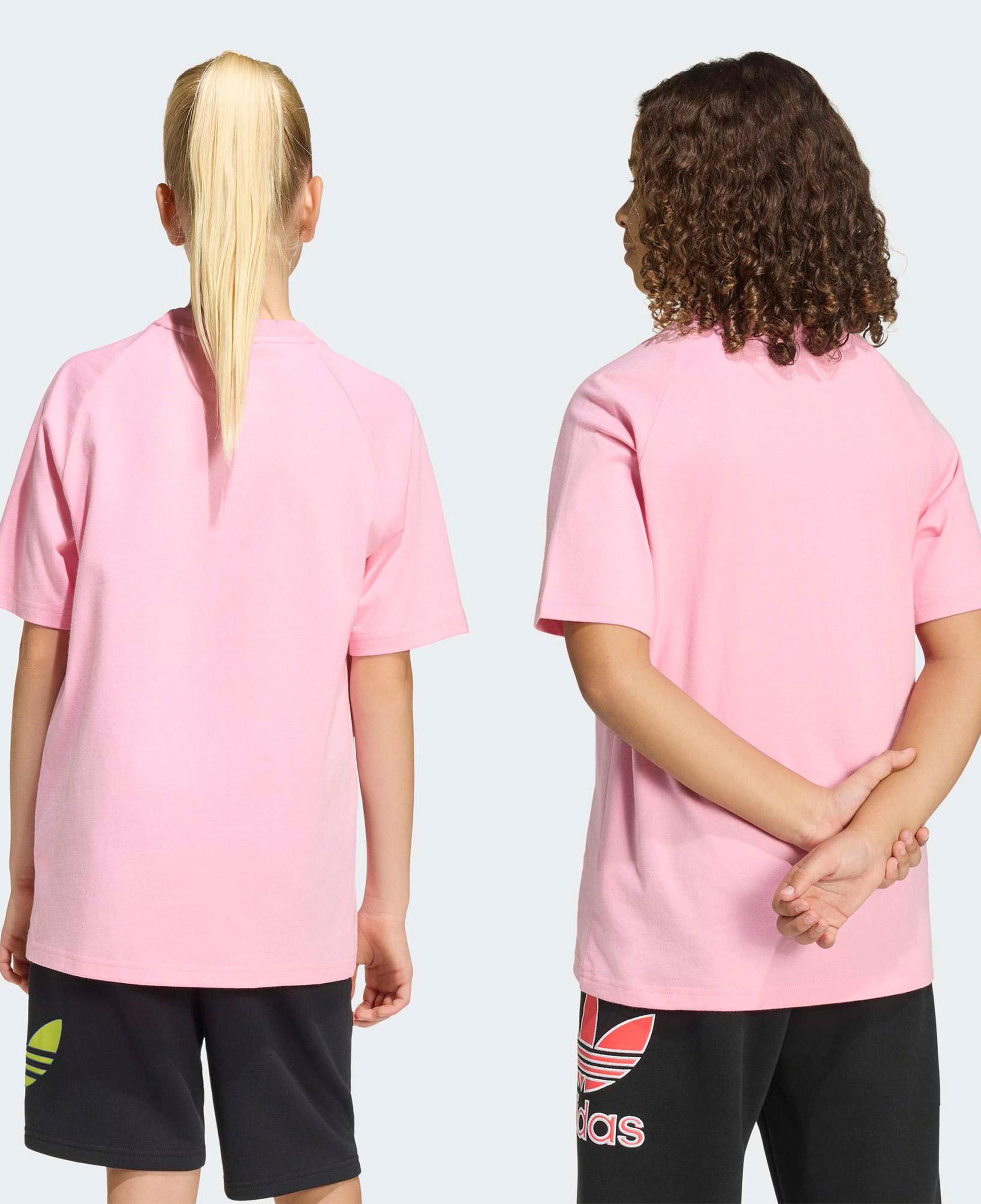 adidas Graphic Trefoil Çocuk Pembe T-Shirt