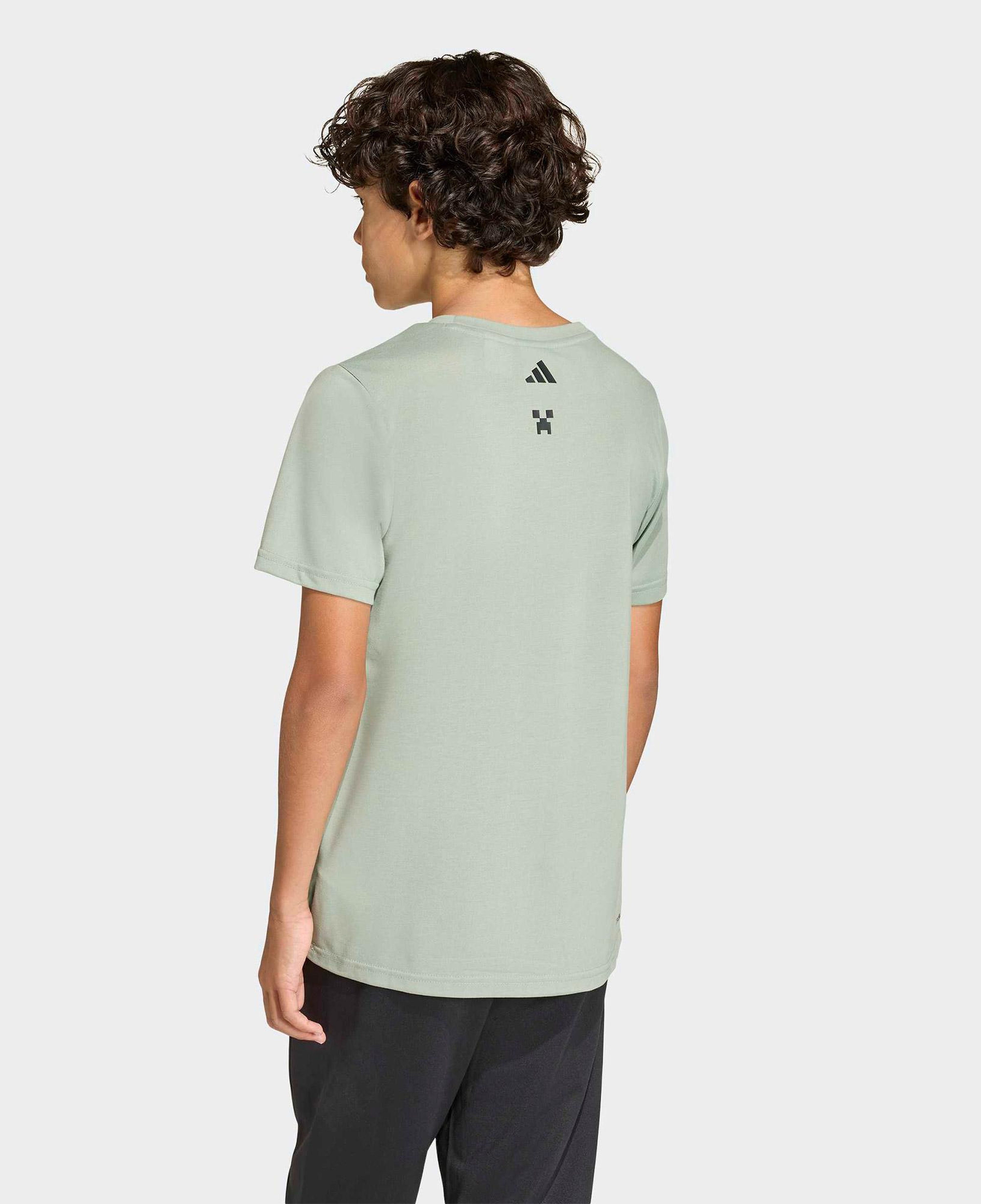 adidas Minecraft Training Çocuk Yeşil T-Shirt
